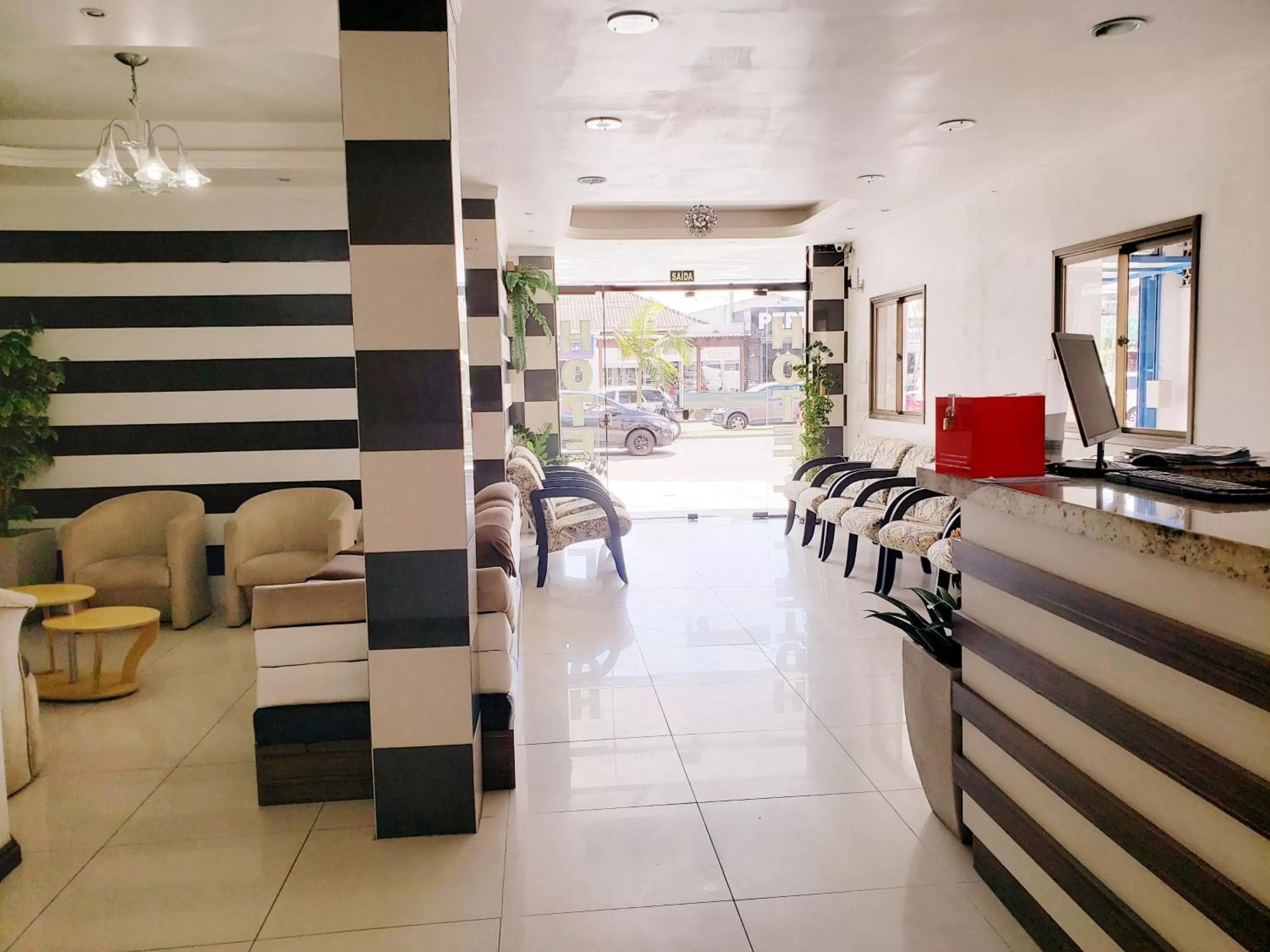 Lobby or reception in Capão da Canoa - Hotel Rediadri