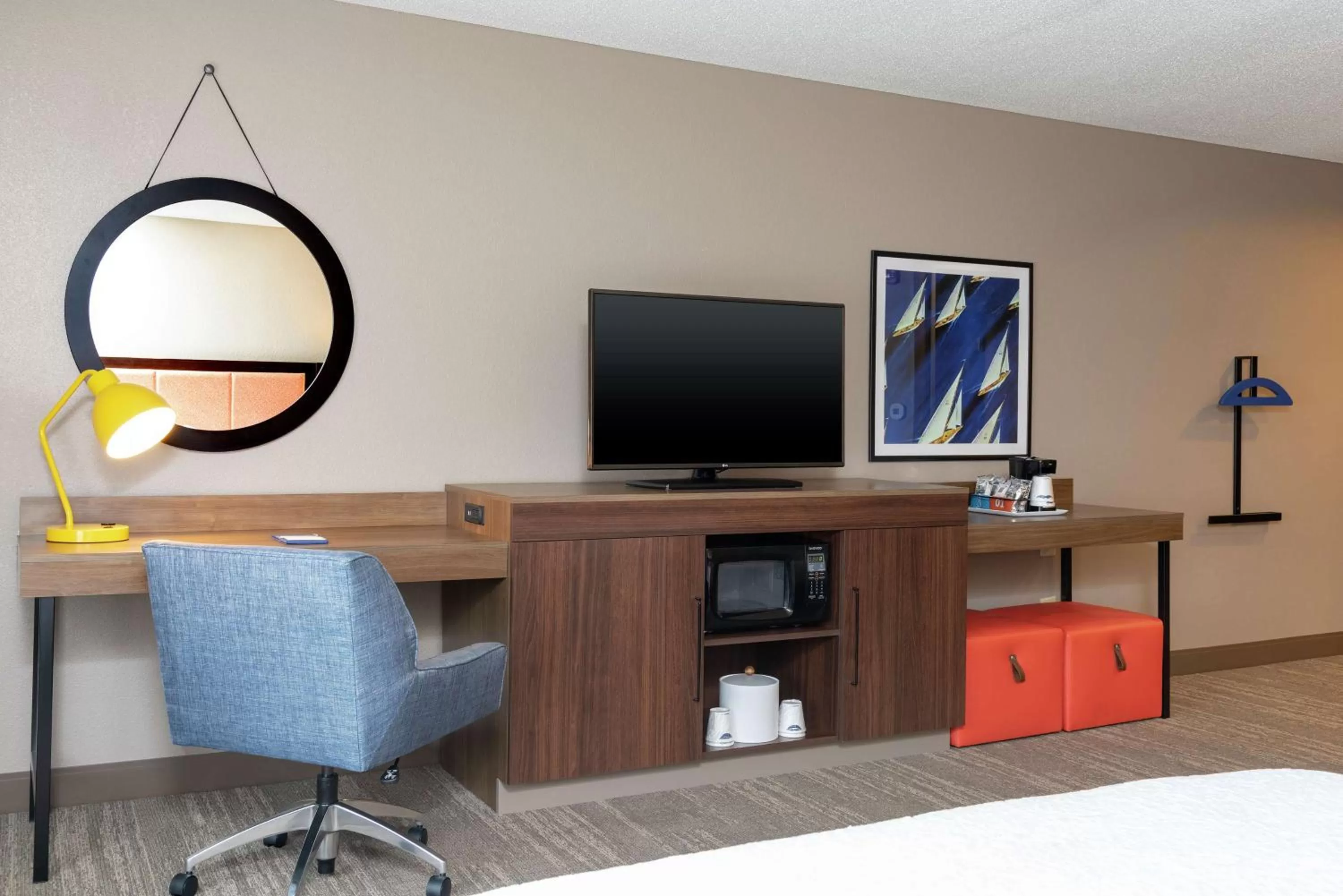 Bedroom in Hampton Inn Warsaw