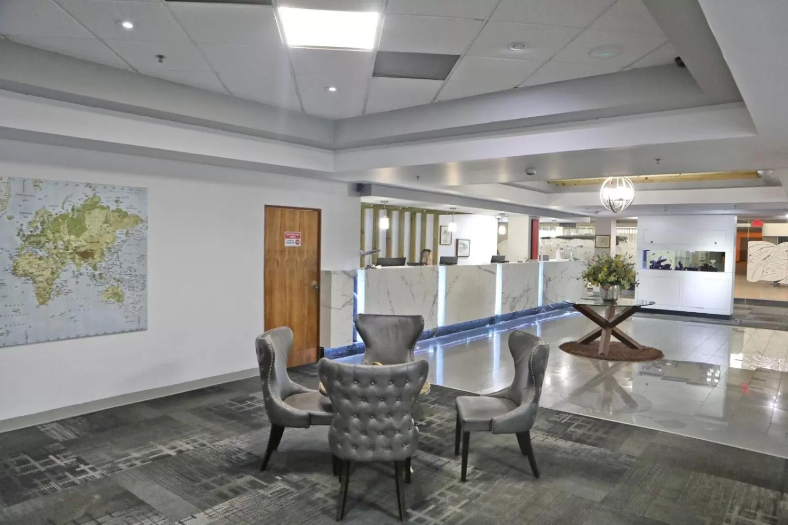 Lobby or reception in San Juan Airport Hotel