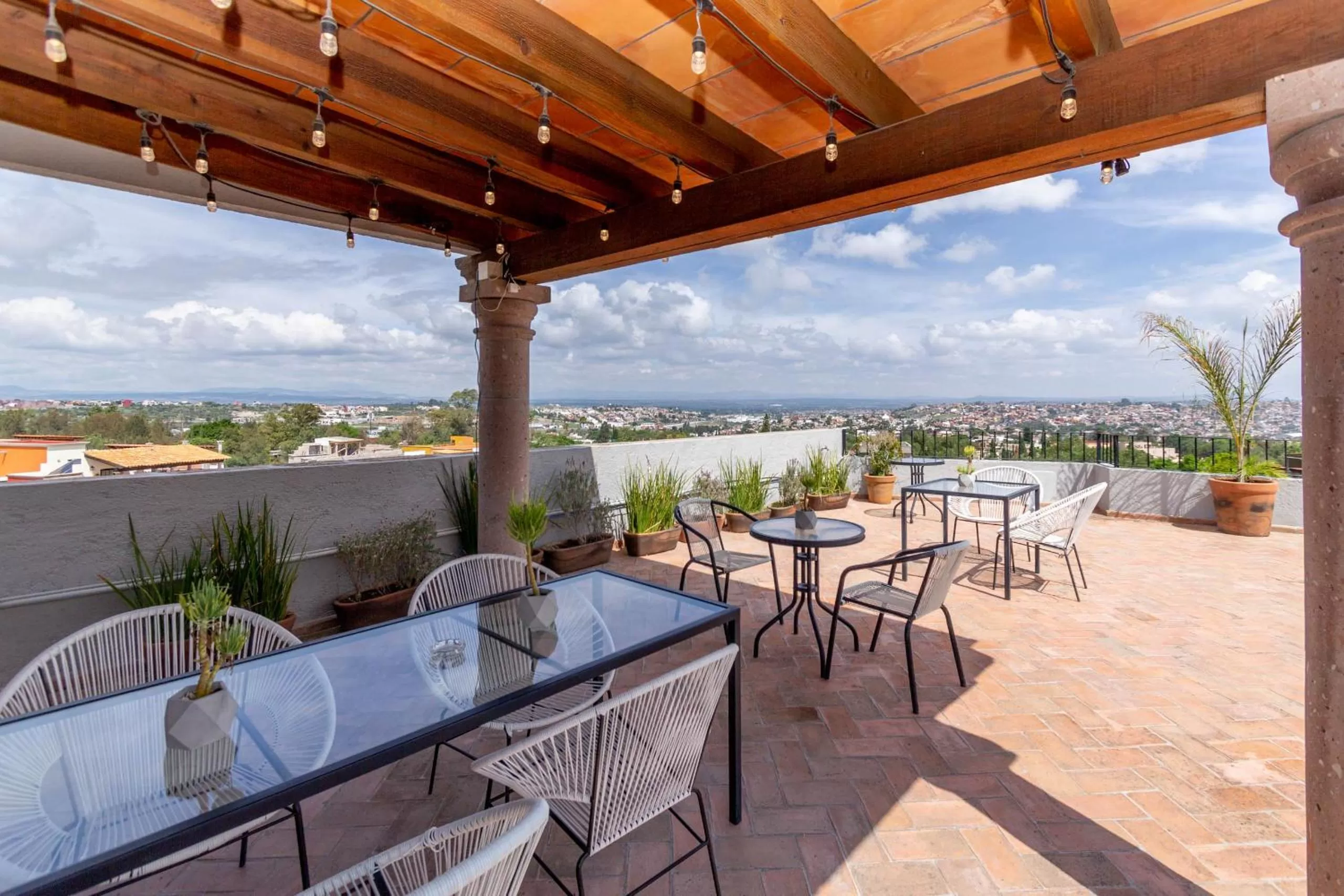 Natural landscape in Casa Goyri San Miguel de Allende