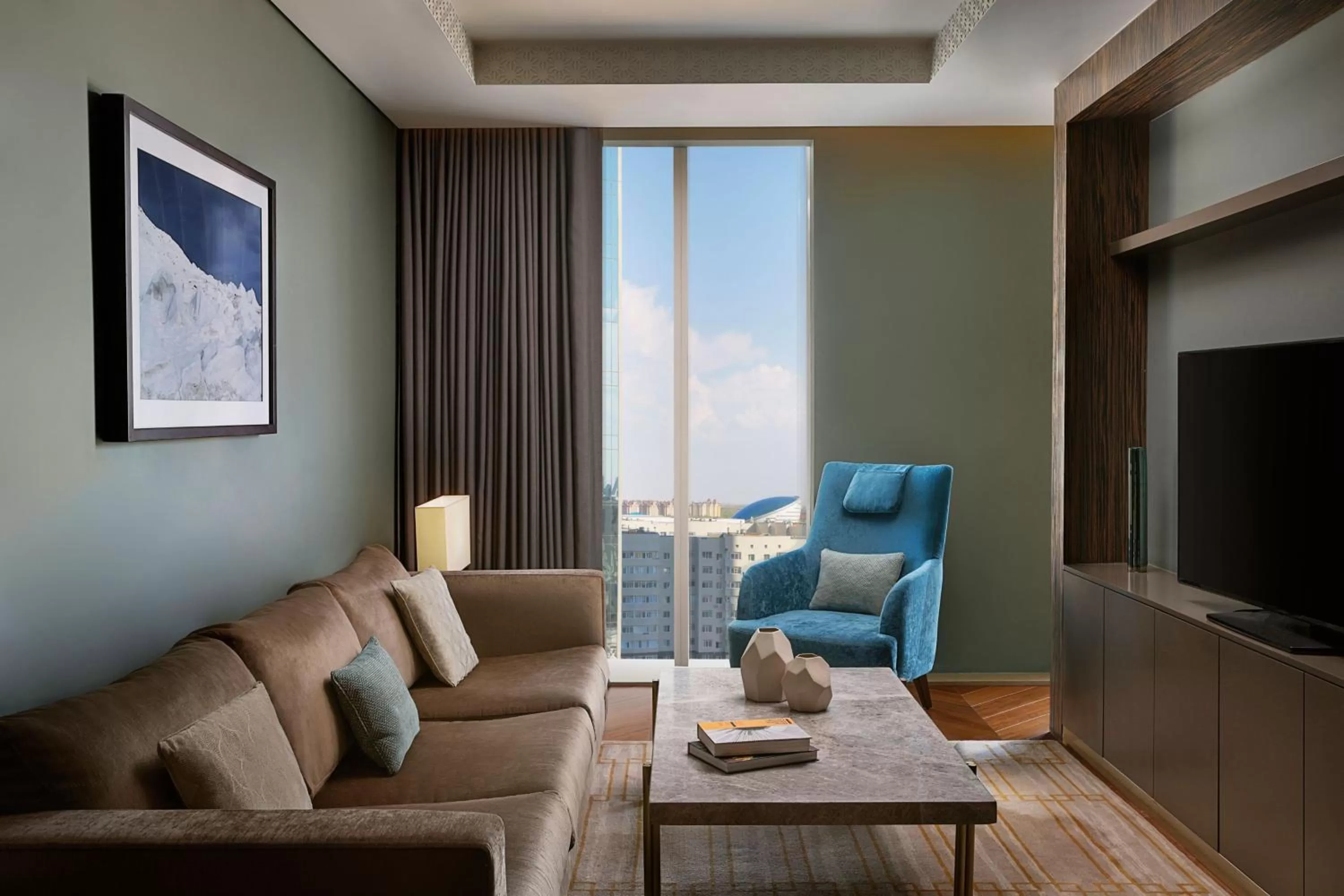 Living room in Sheraton Astana Hotel