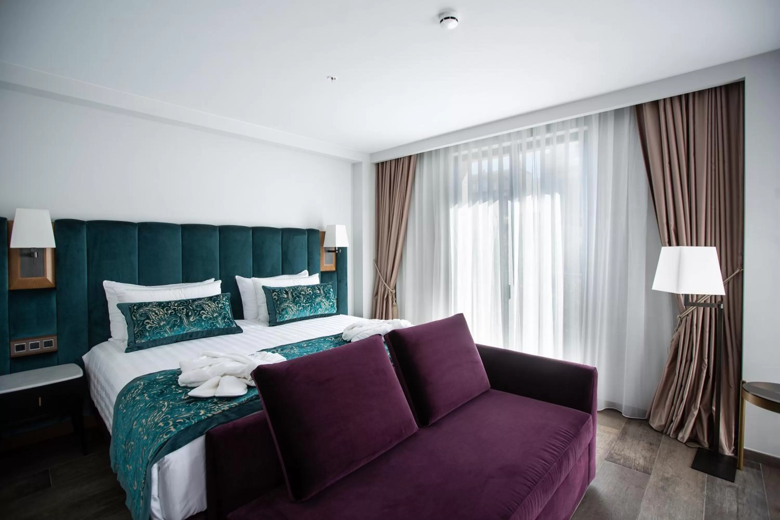 Bedroom, Bed in Boutique Hotel Élke Spa Superior