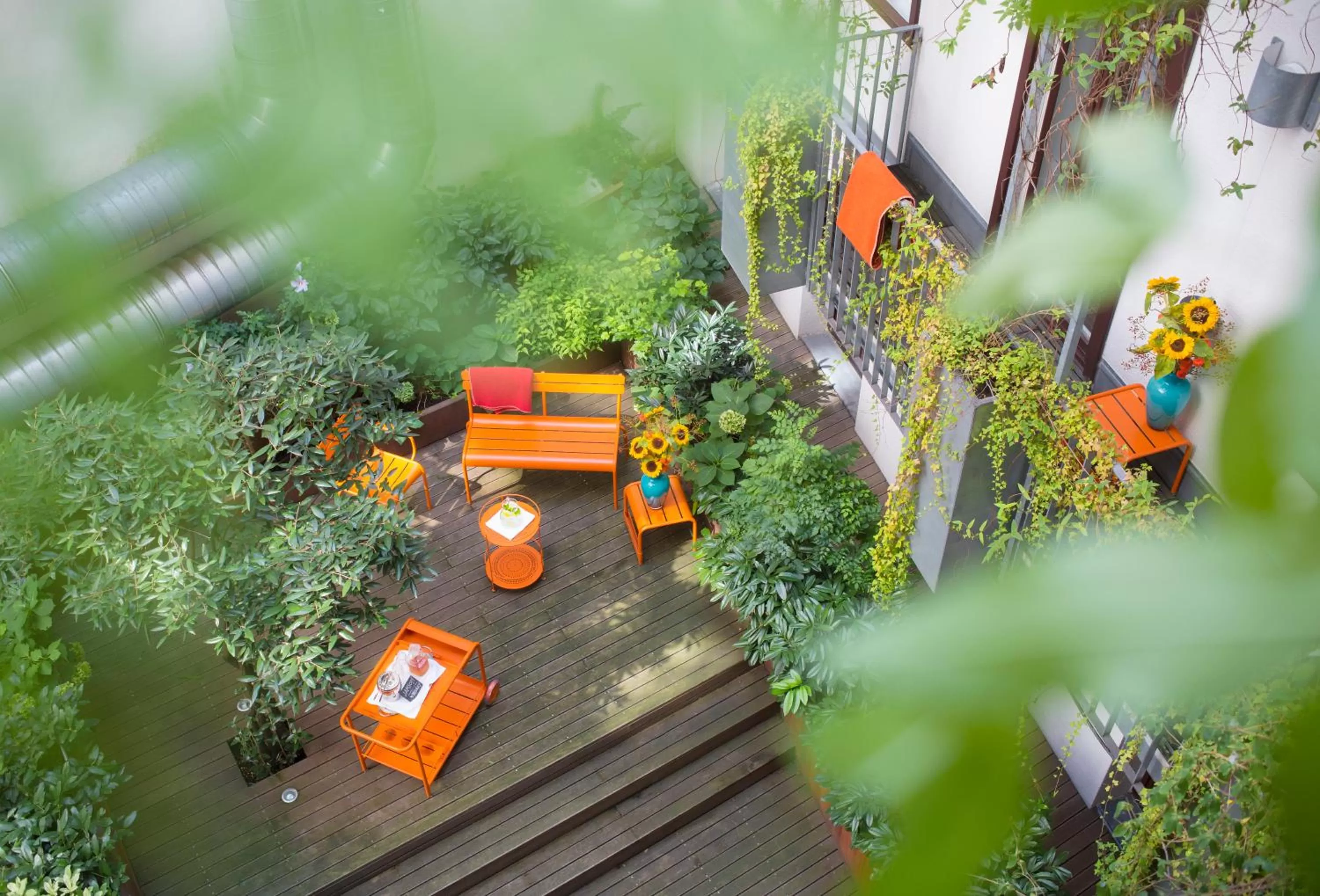 Garden in Buxbaum Beletage Design & Boutique Hotel