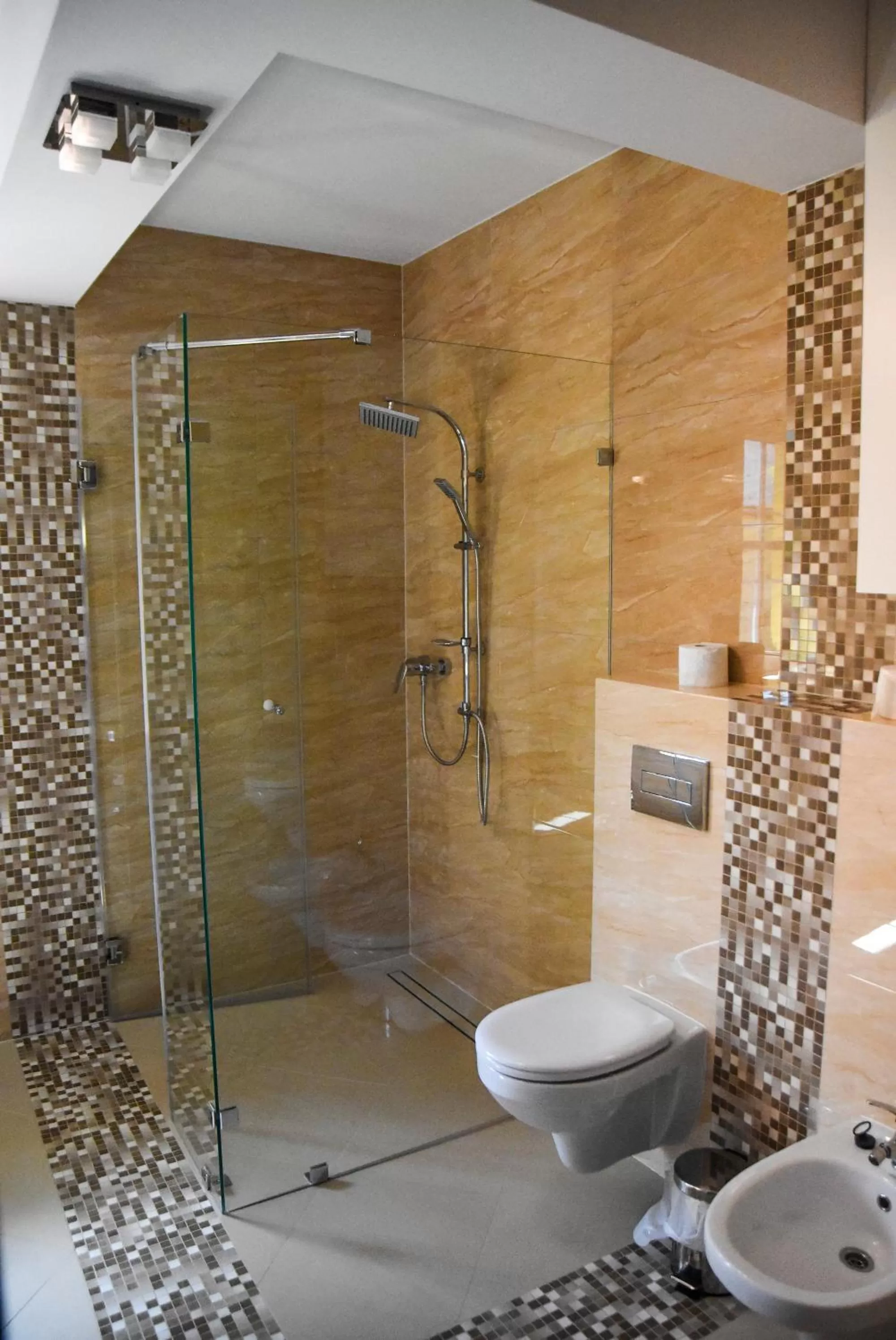 Shower, Bathroom in Willa Szczepaniakówka