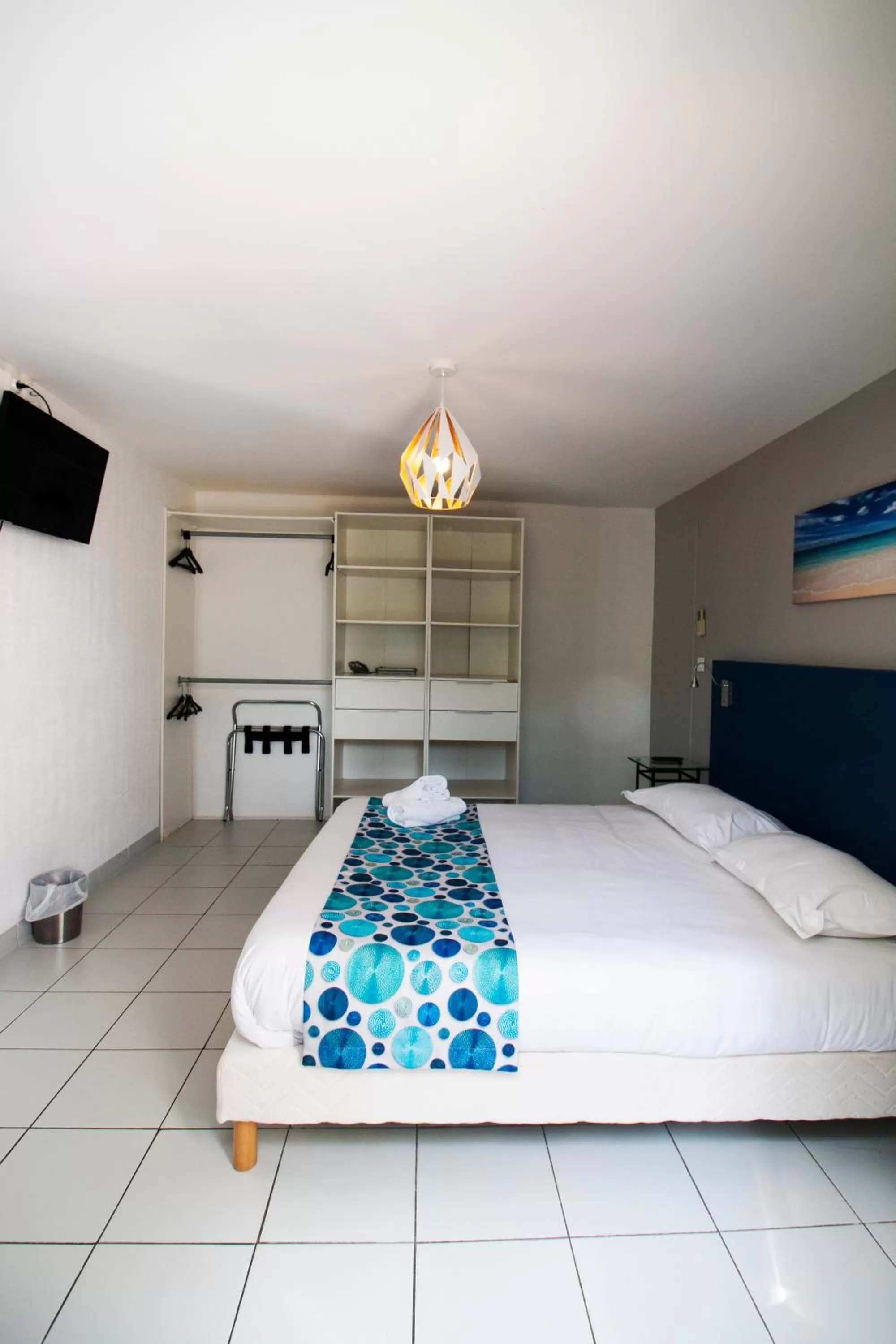 Photo of the whole room, Bed in Hôtel Bel Azur