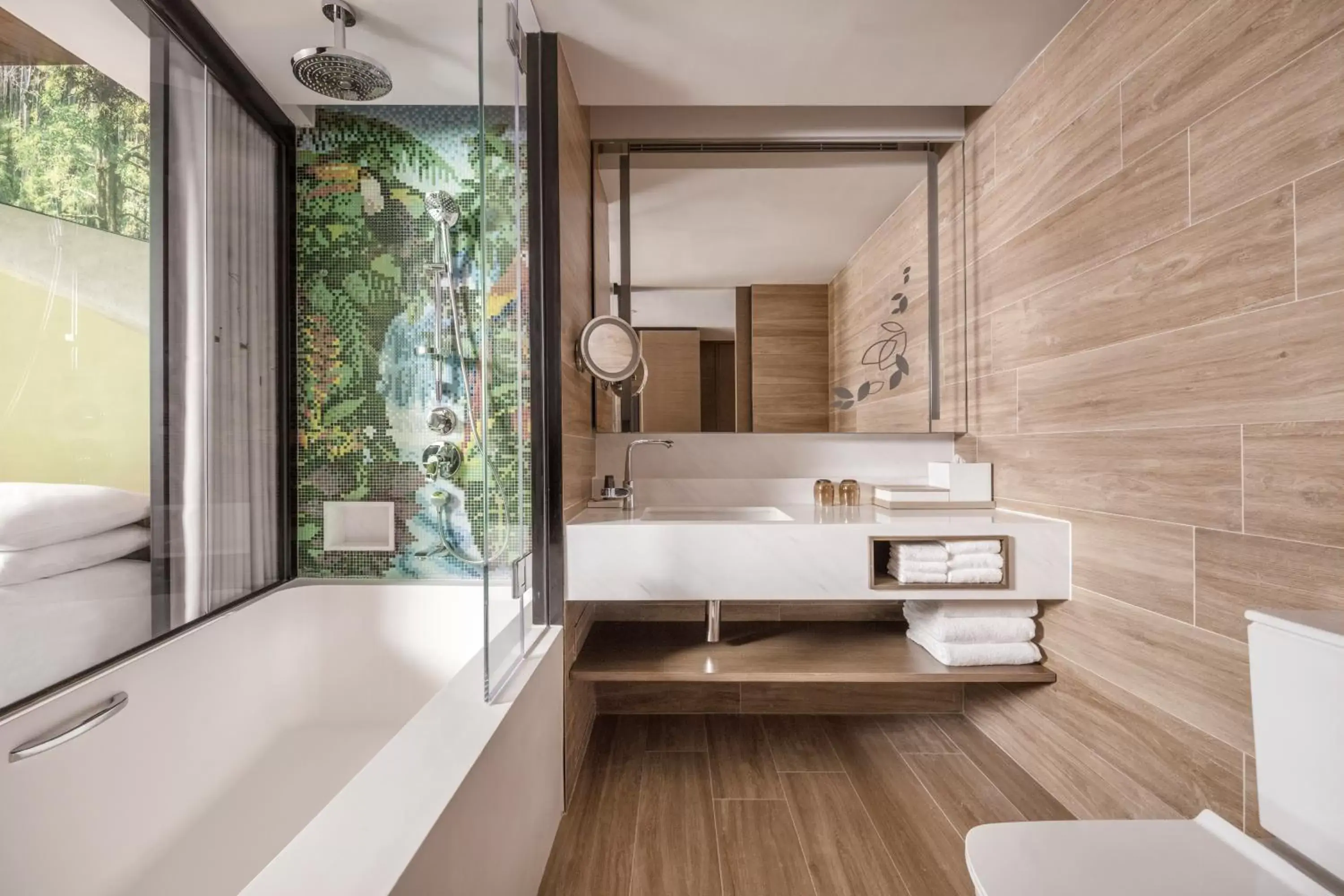 Redd Forest Themed Room with 2 Double Beds in Hong Kong Ocean Park Marriott Hotel Redd Forest Themed Room with 2 Double Beds in Hong Kong Ocean Park Marriott Hotel