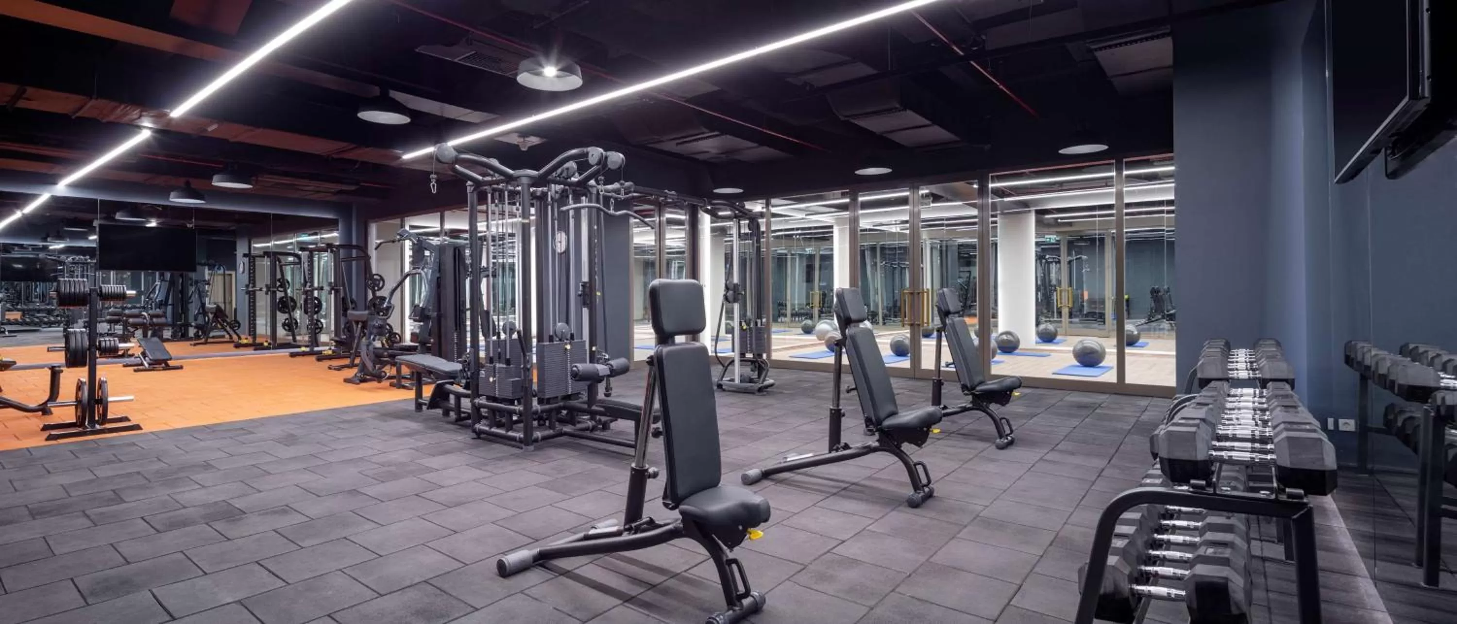 Fitness centre/facilities in Hilton Istanbul Bakirkoy