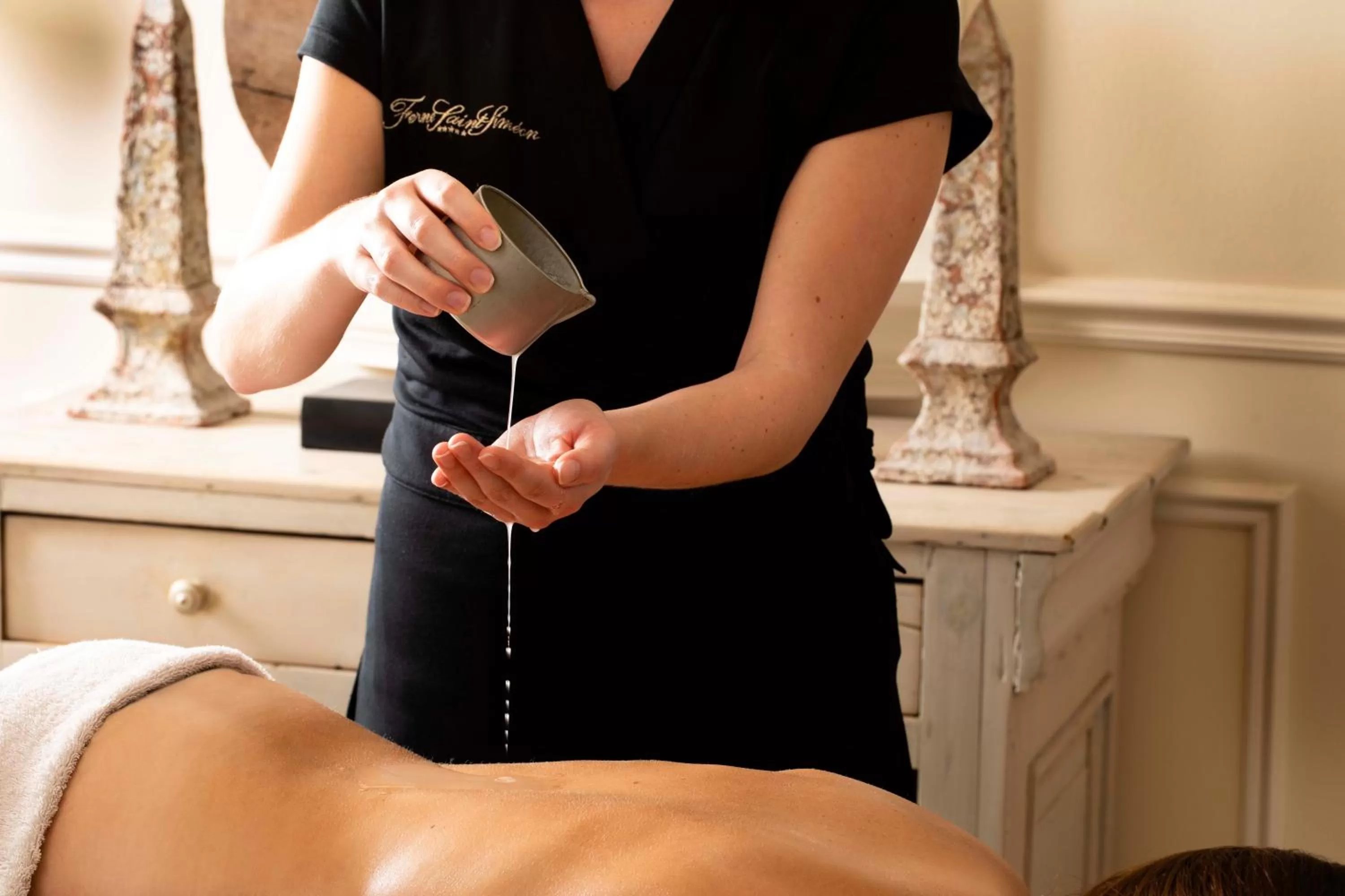 Massage in La Ferme Saint Simeon Hotel & Spa - Relais & Chateaux