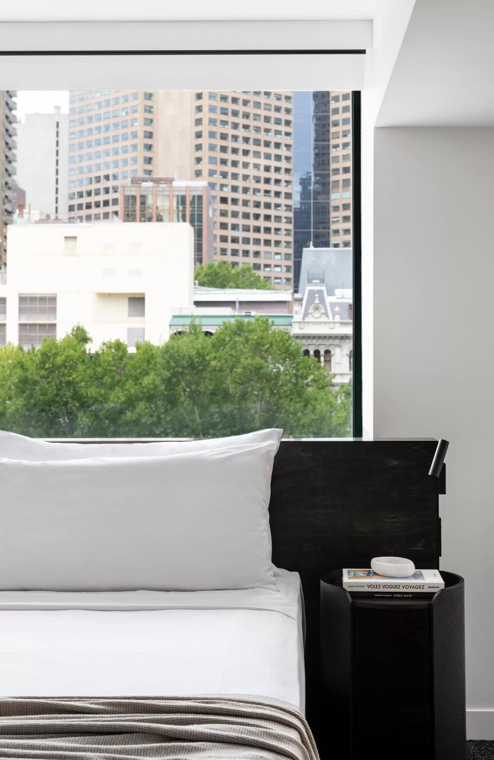 Bedroom, Bed in Lancemore Crossley St. Melbourne