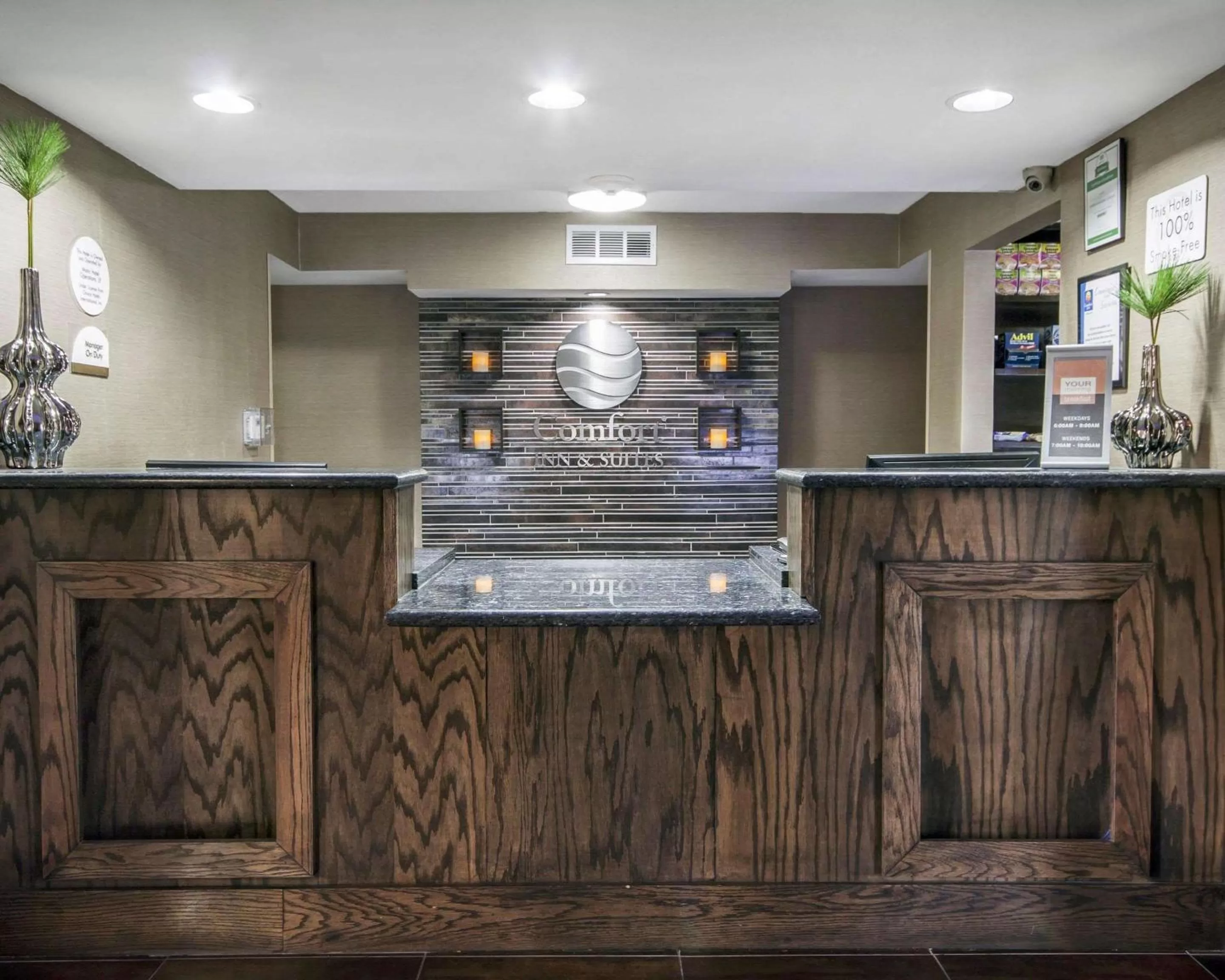 Lobby or reception in Comfort Inn & Suites El Paso I-10 Airport Area