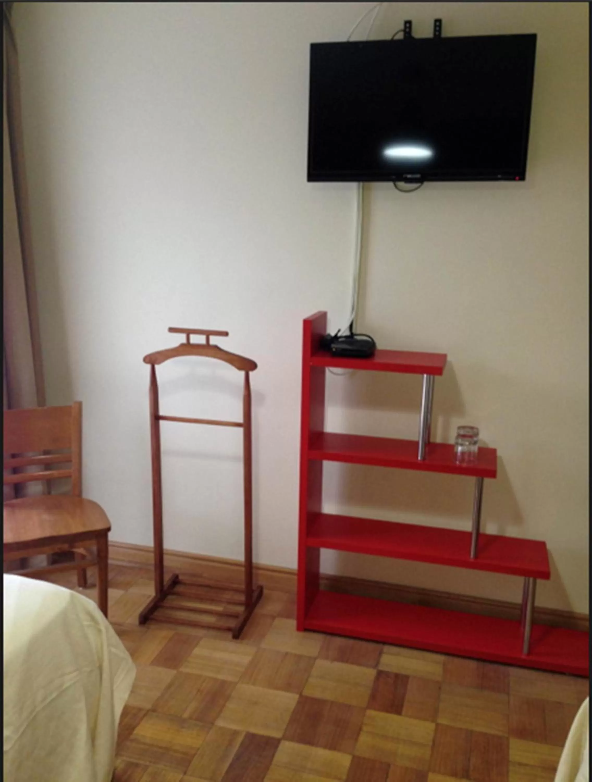 Decorative detail, TV/Entertainment Center in Bed and Breakfast Manque