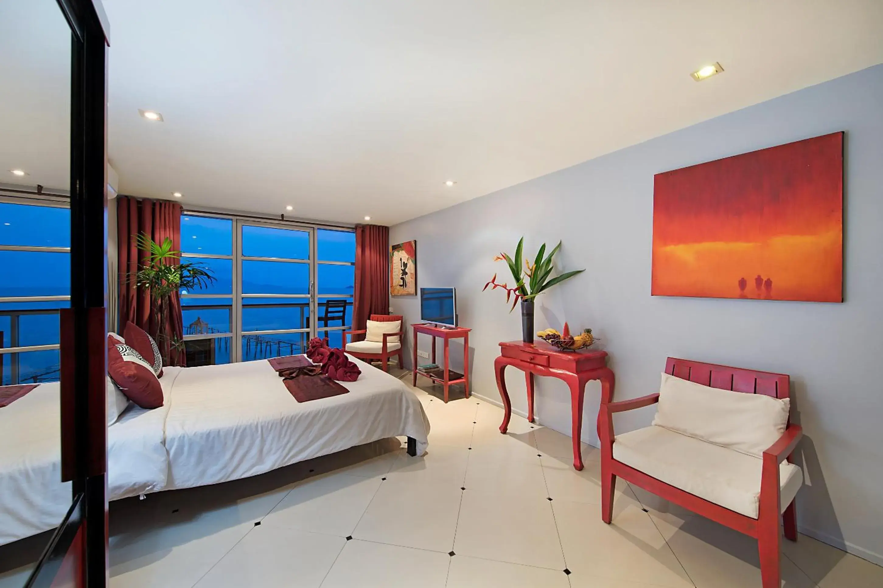 Standard Double Room with Sea View in Enjoy Beach Hotel Standard Double Room with Sea View in Enjoy Beach Hotel