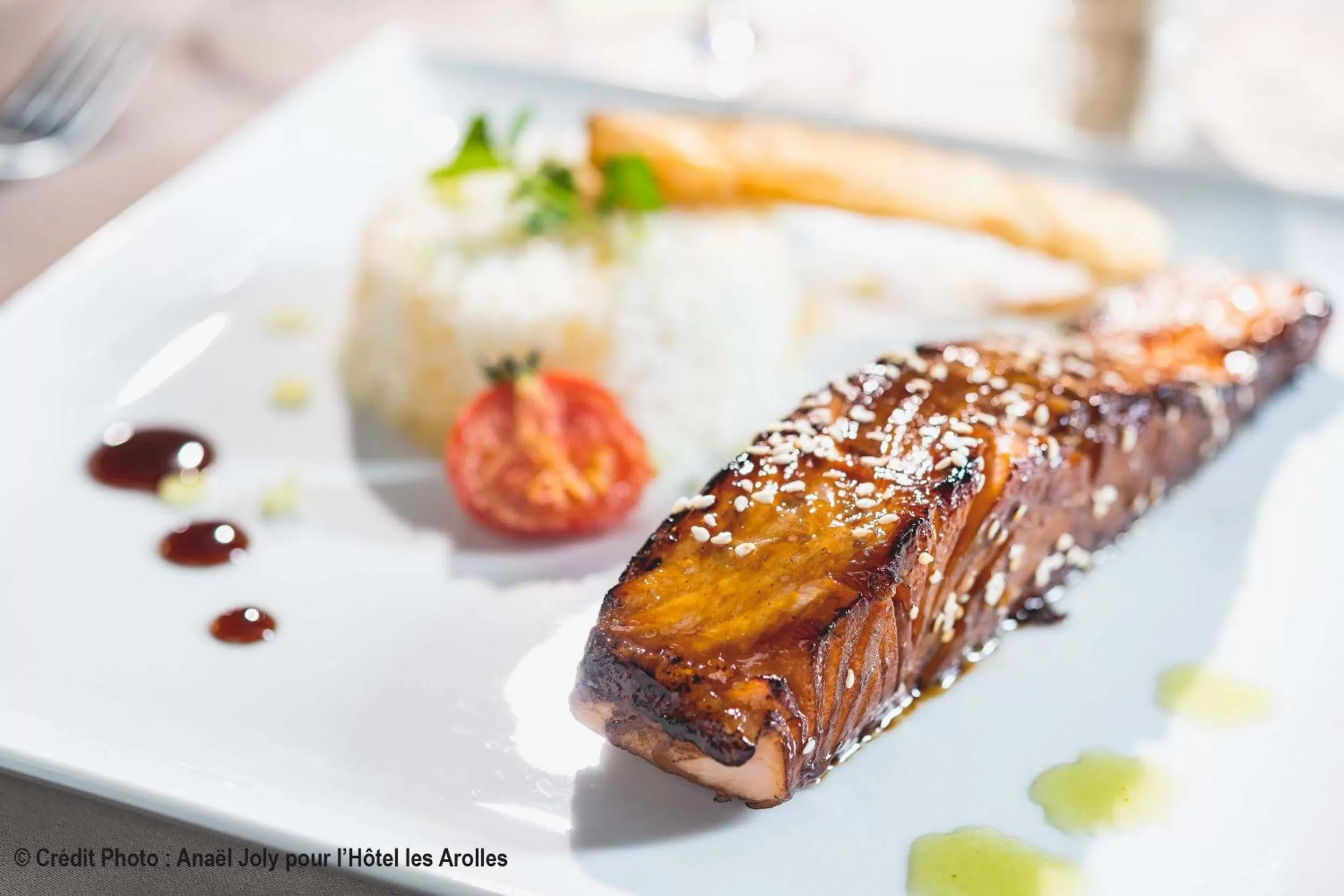 Restaurant/places to eat in Hotel Les Arolles