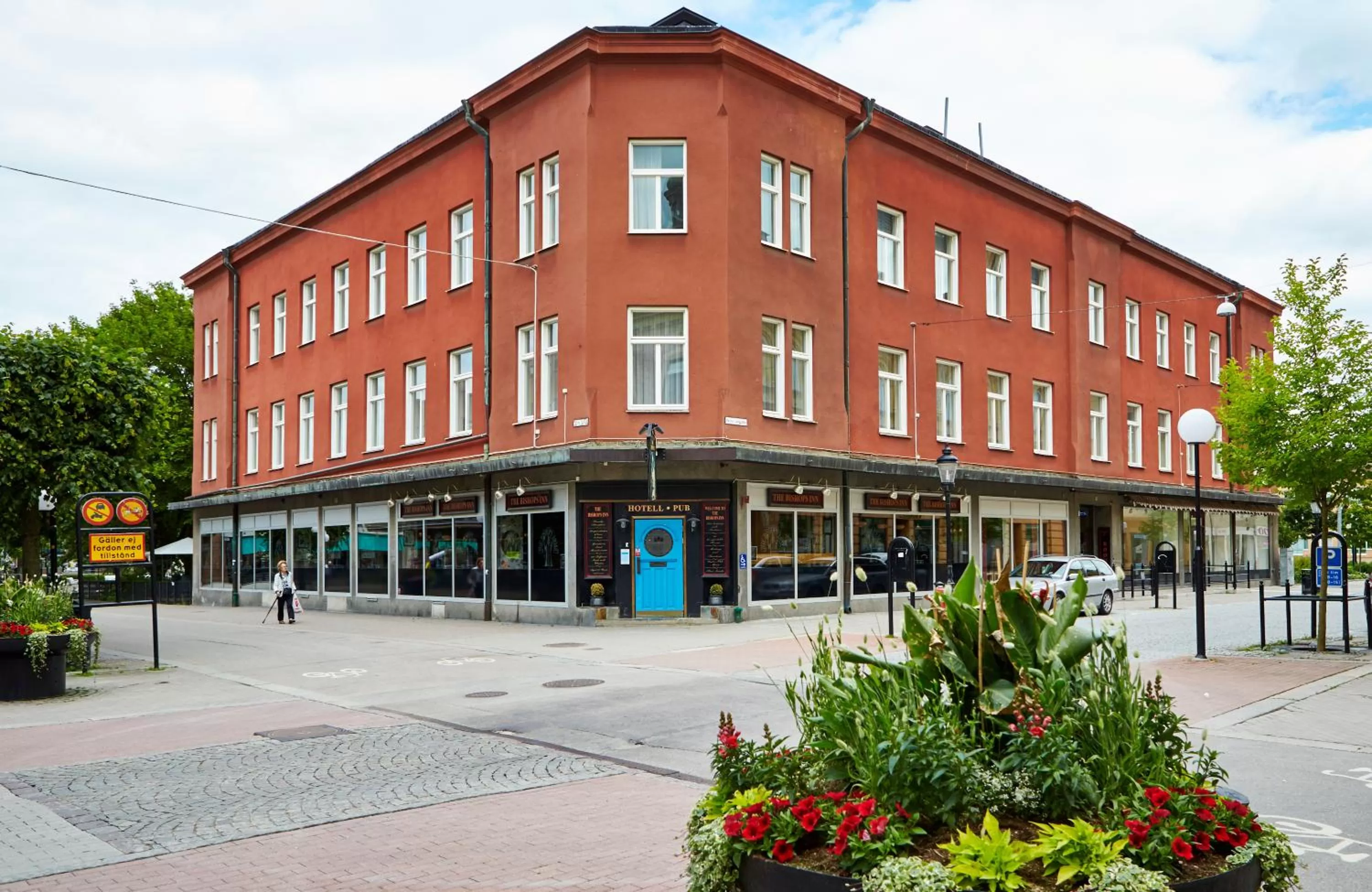 Property building in Hotel Bishops Arms Köping