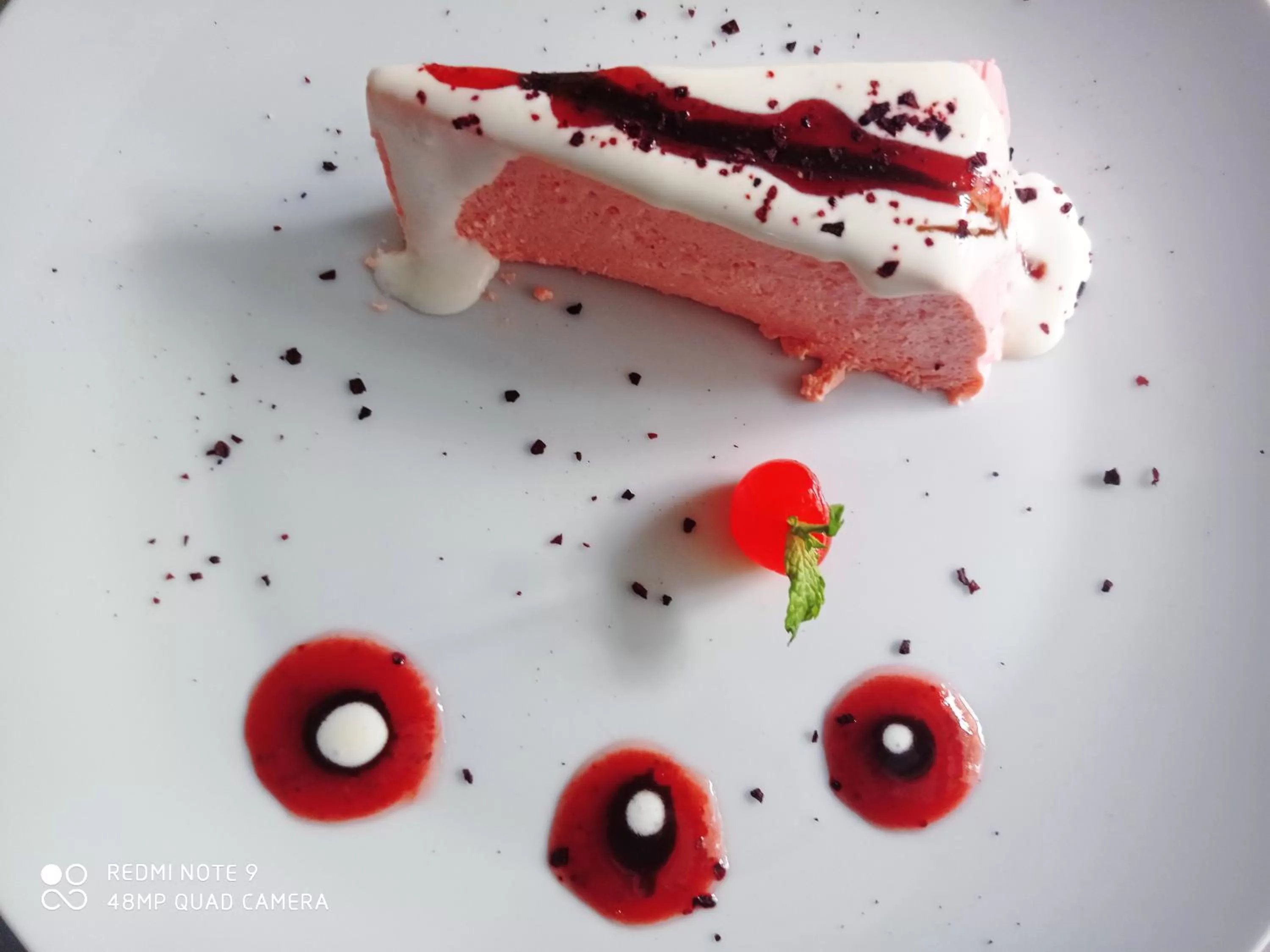 Food in Hotel Refugio Pozo Azul