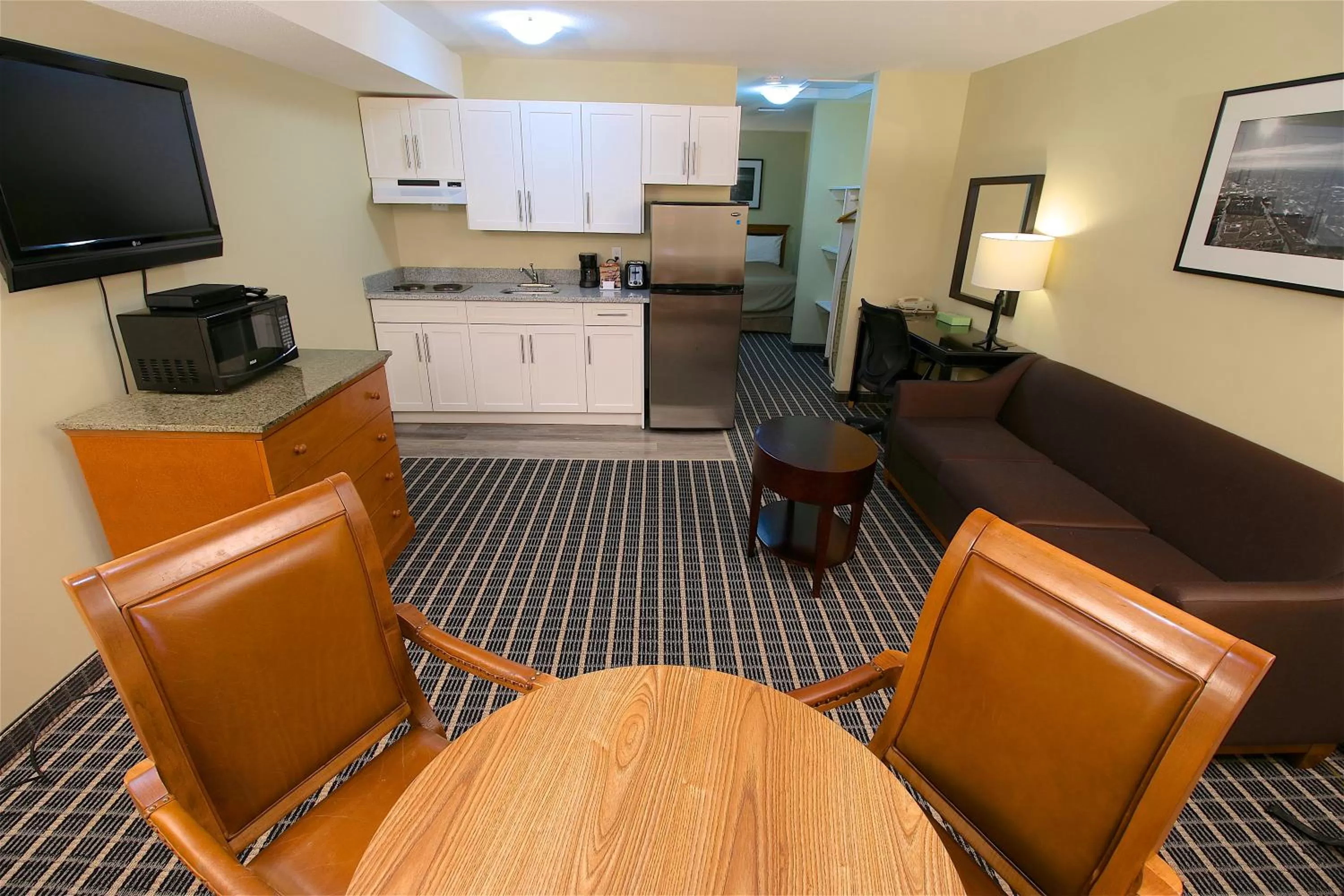 Seating Area in Medicine Hat Suites