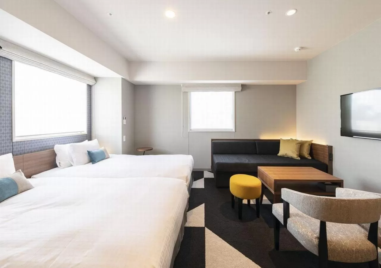 Bed in Tokyu Stay Sapporo Odori