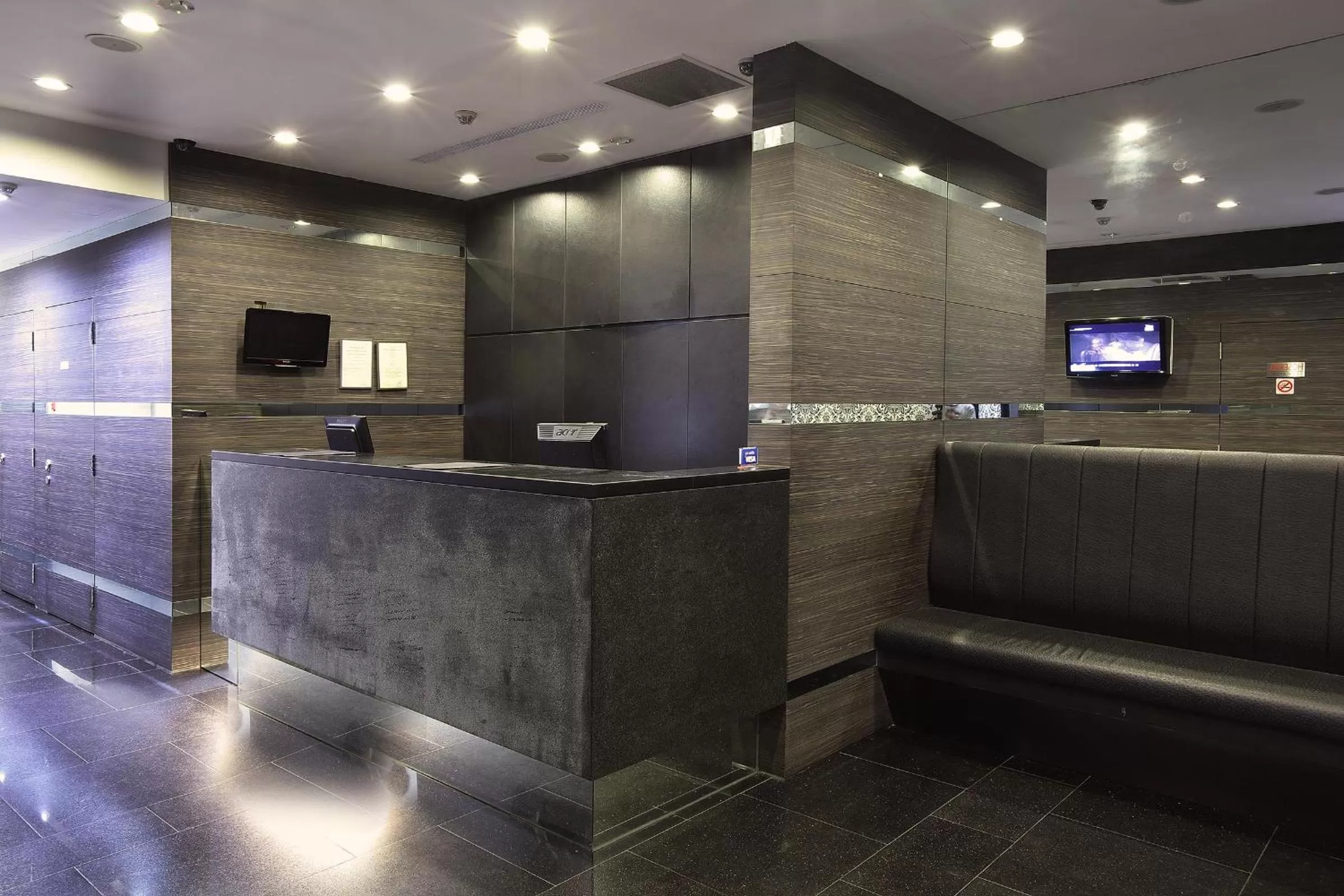 Lobby or reception in Value Hotel Nice