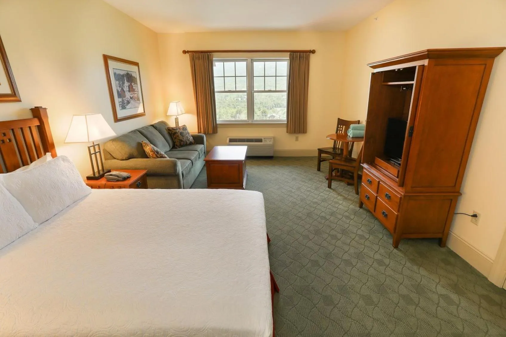 Photo of the whole room, Bed in Kaatskill Mountain Club and Condos by Hunter Mountain