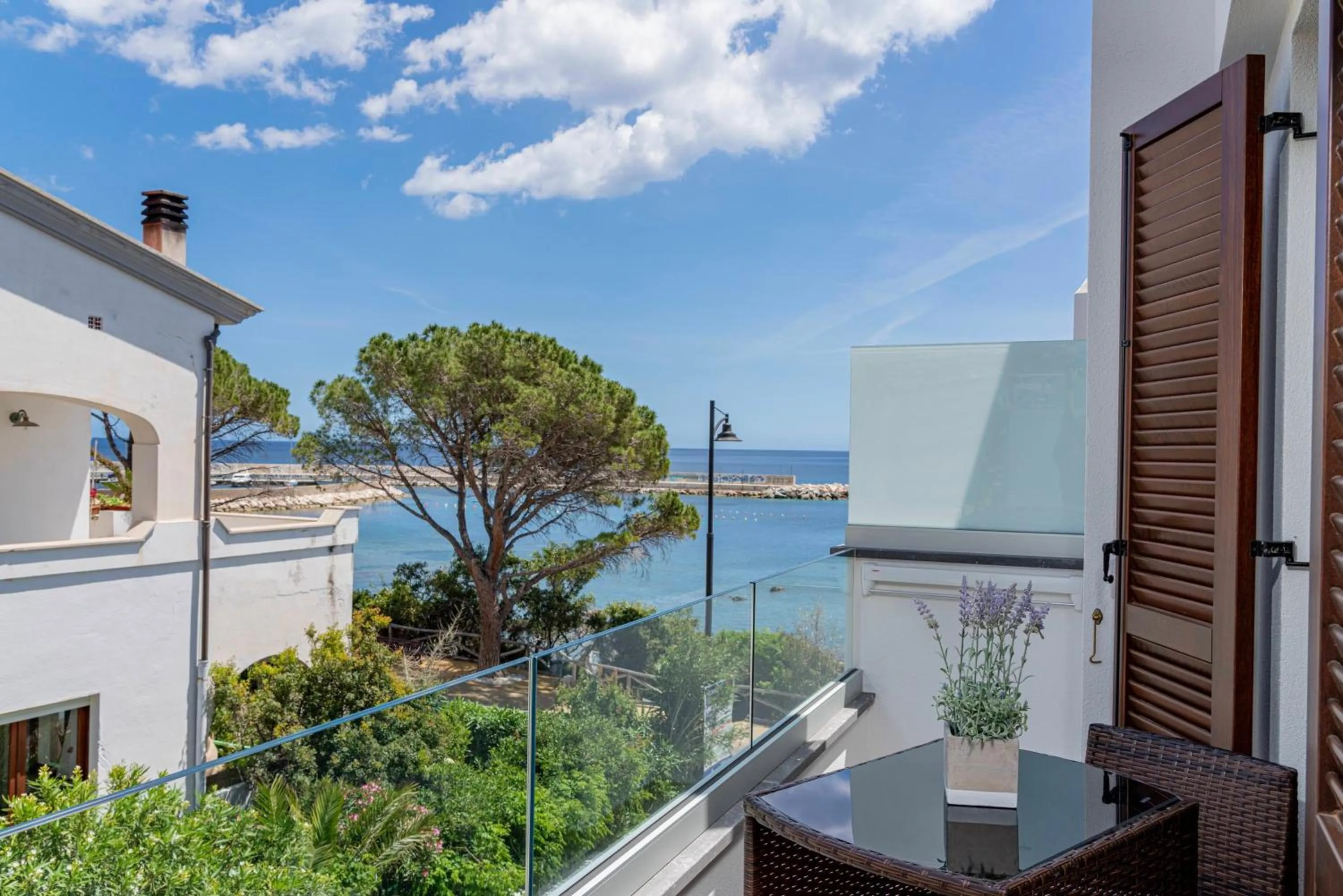 Balcony/Terrace in Hotel Ristorante La Conchiglia