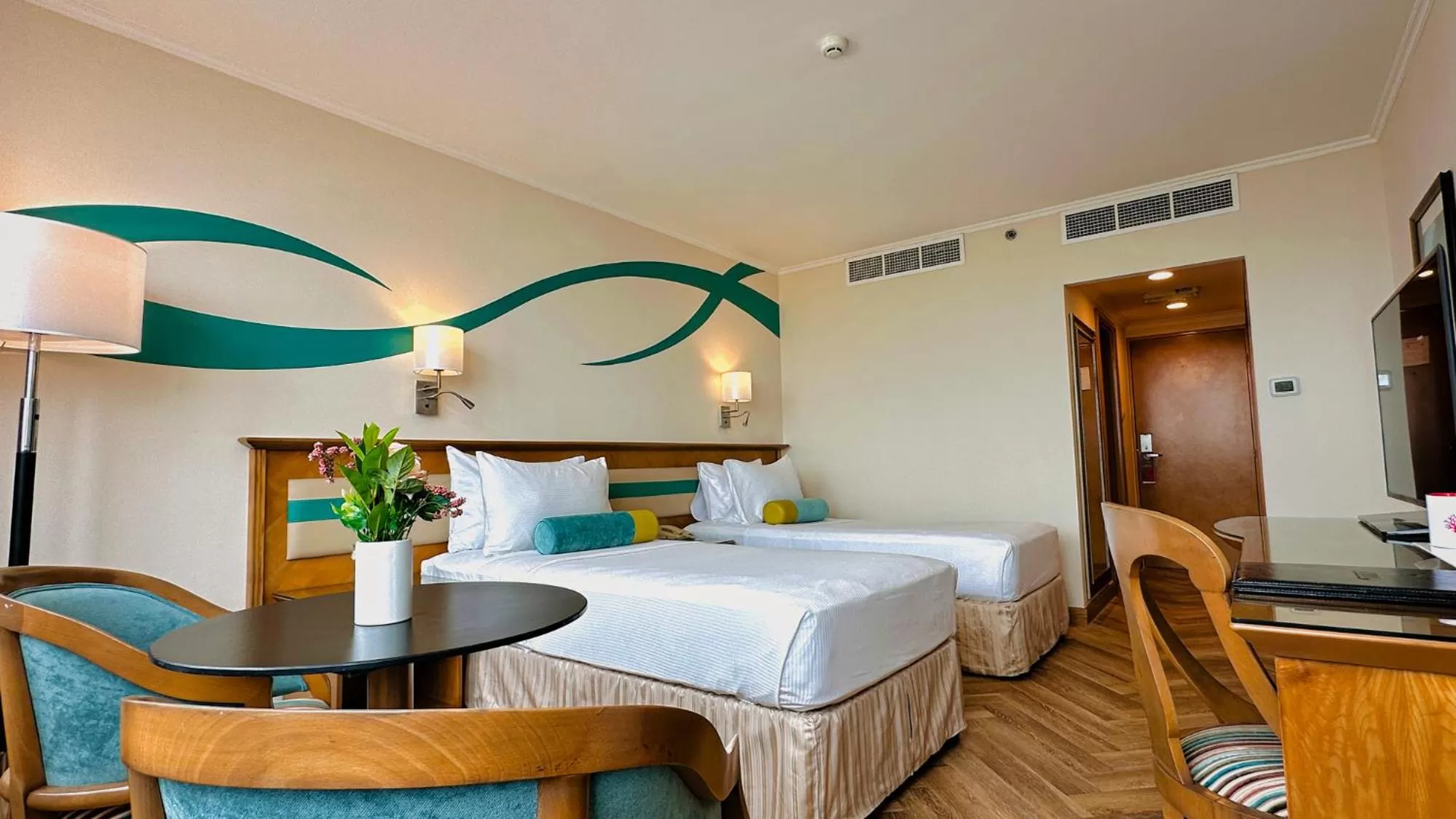 Bedroom, Bed in Coral Beach Resort Sharjah