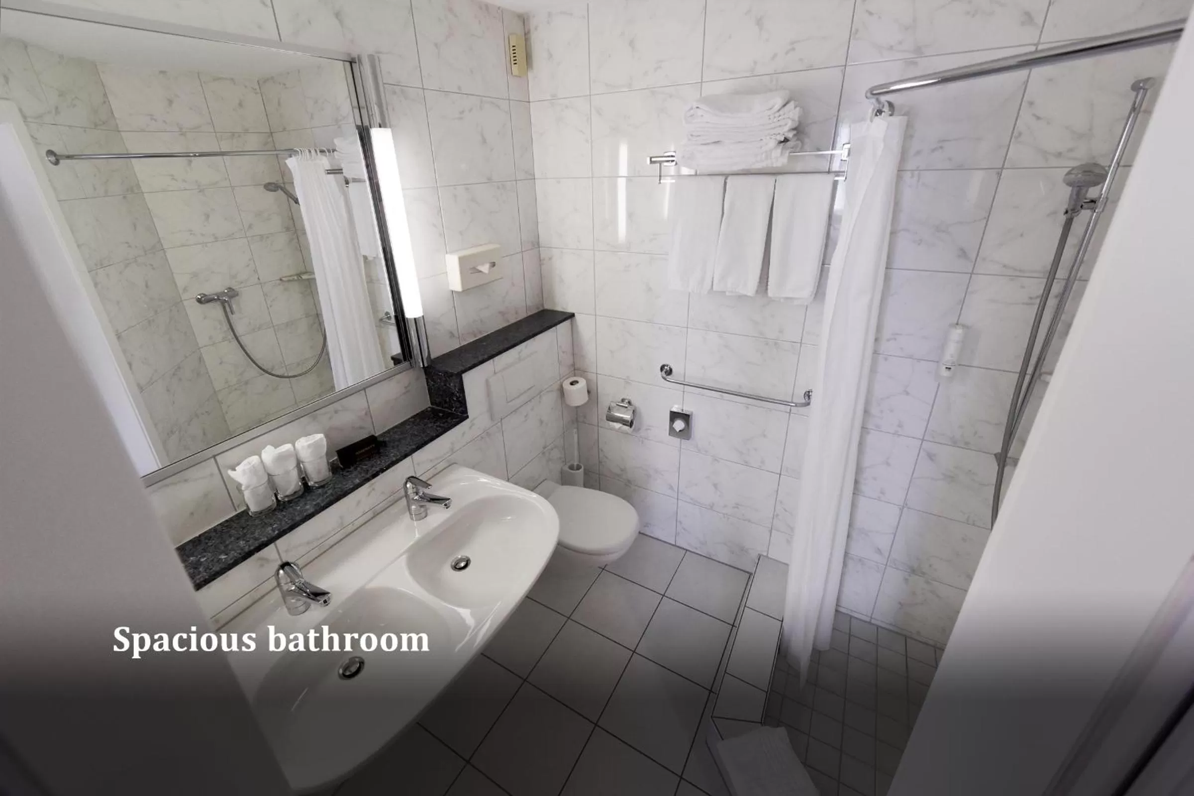 Bathroom in Altstadt Hotel Krone Luzern