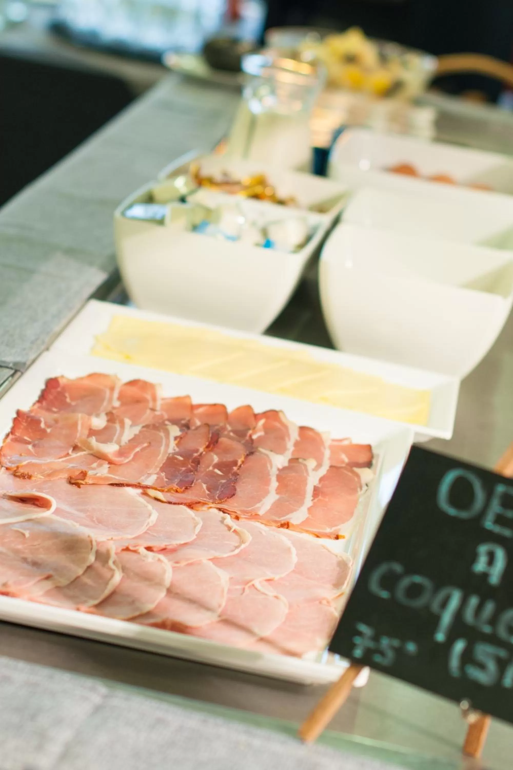 Continental breakfast in Floreal Le Panoramique