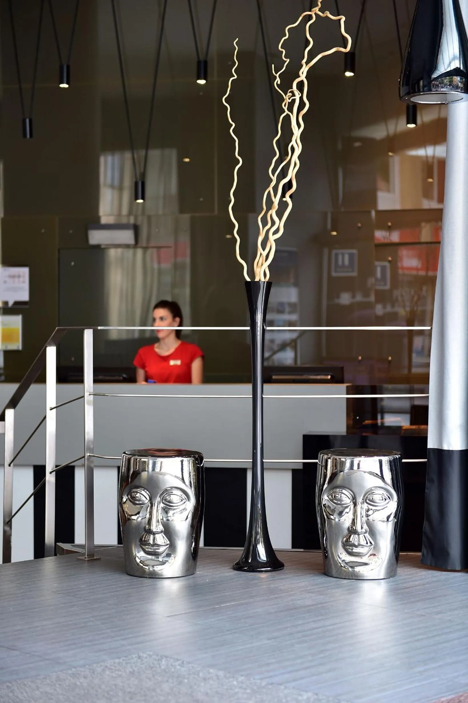 Lobby or reception in Pestana Arena Barcelona