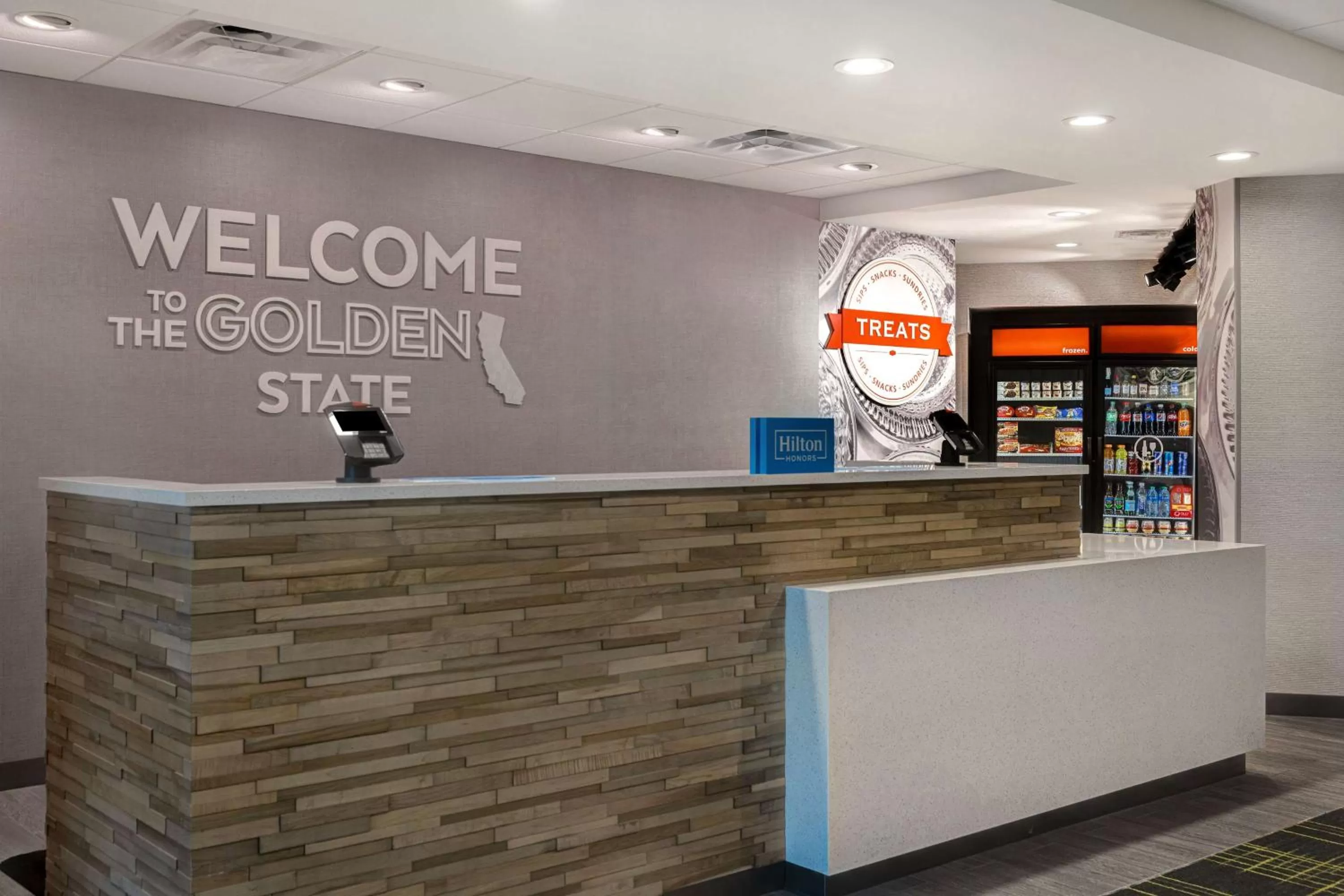 Lobby or reception in Hampton Inn & Suites Marina
