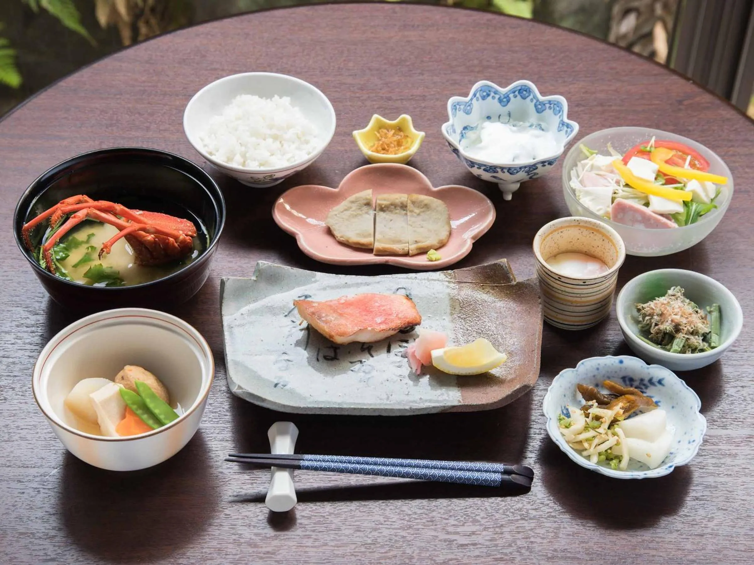 Food close-up in Hotel Hagoromo