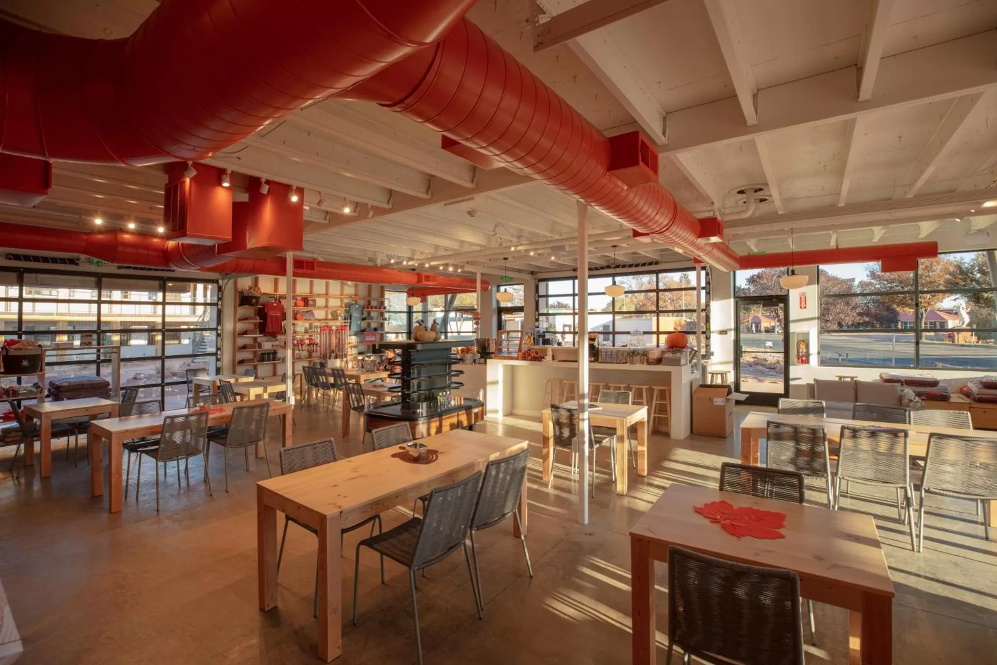 Breakfast in Best Friends Roadhouse and Mercantile