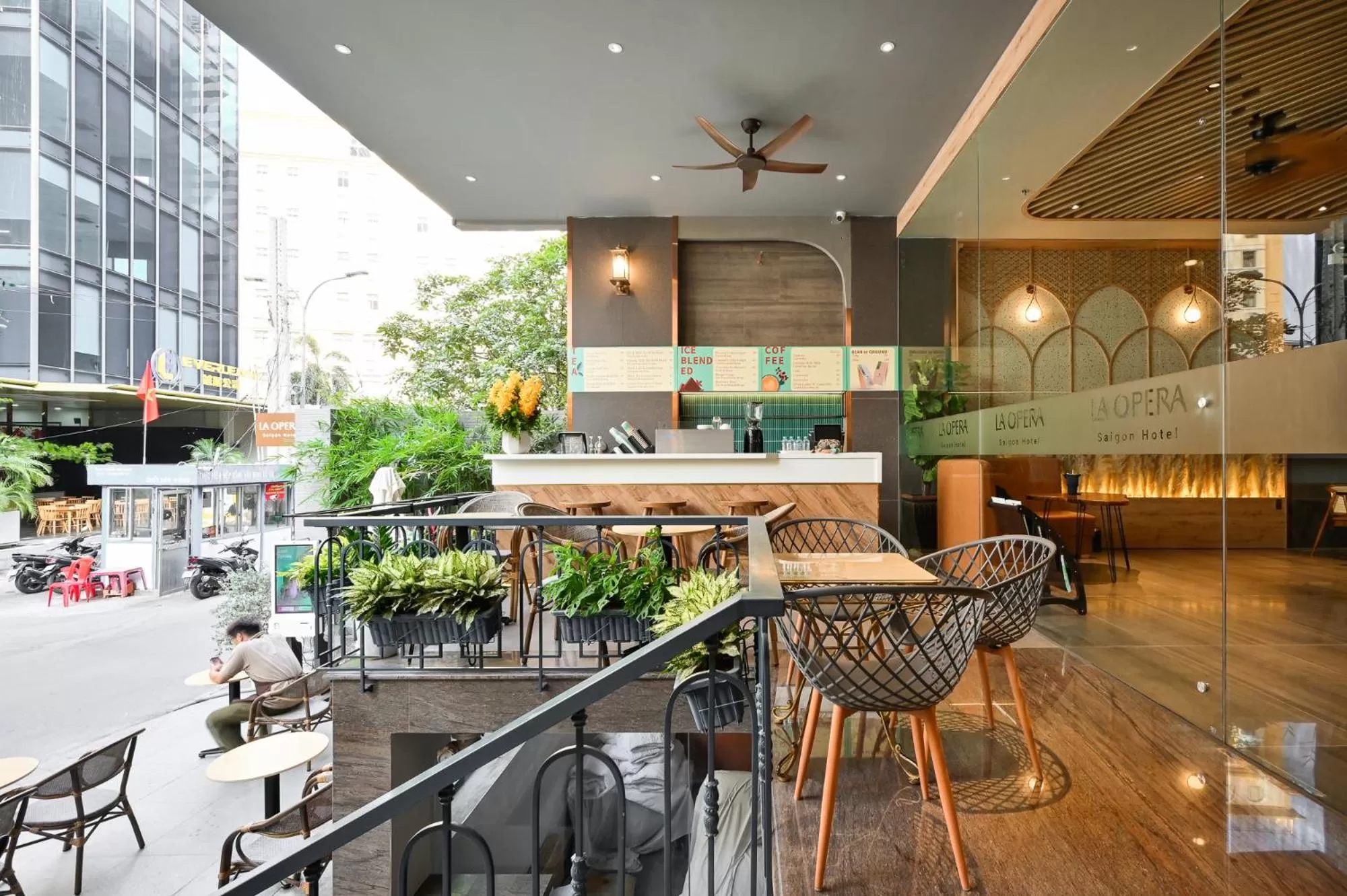 Balcony/Terrace in La Opera Saigon Hotel