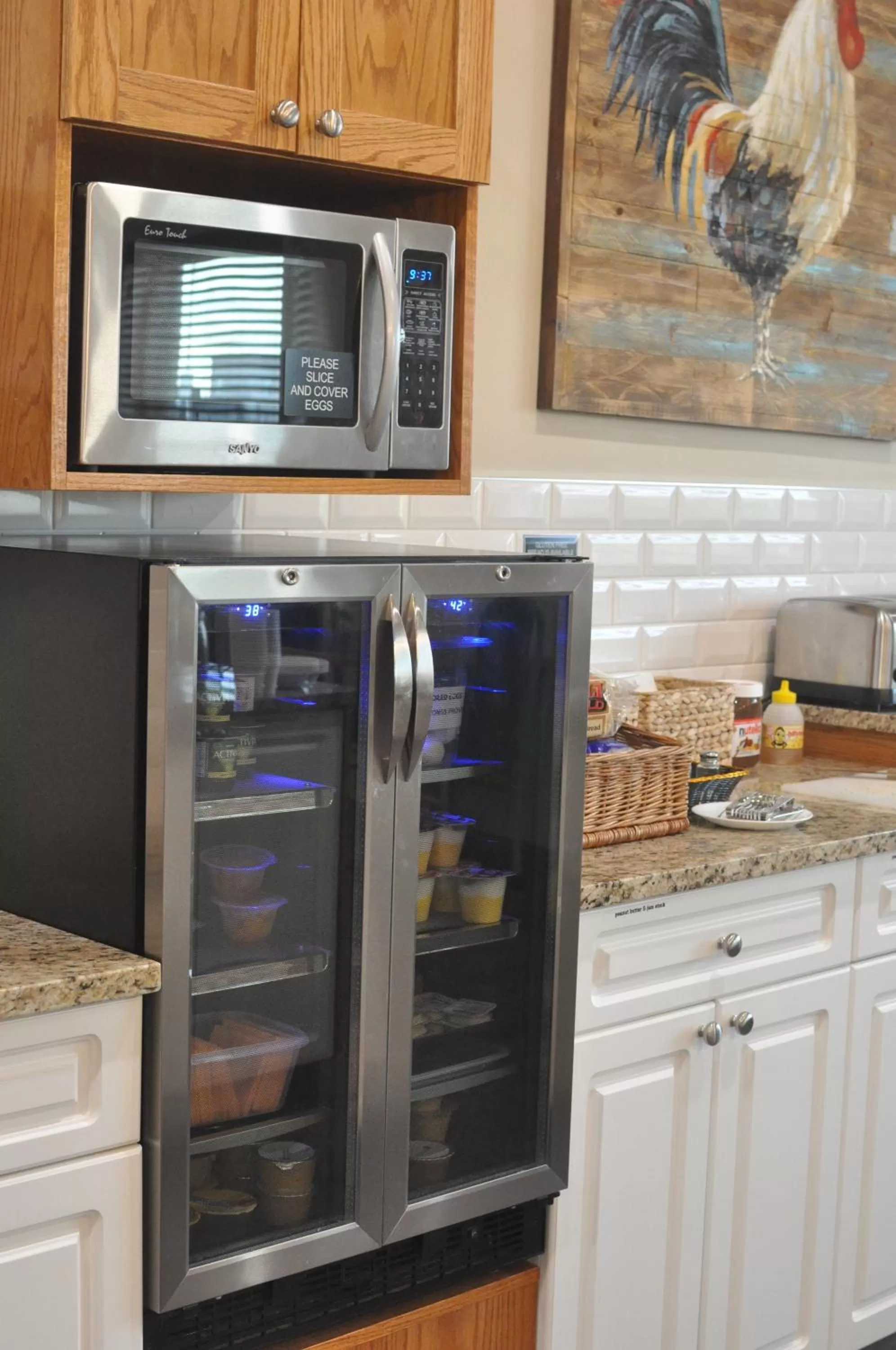 Breakfast in Western Budget Motel Leduc #3