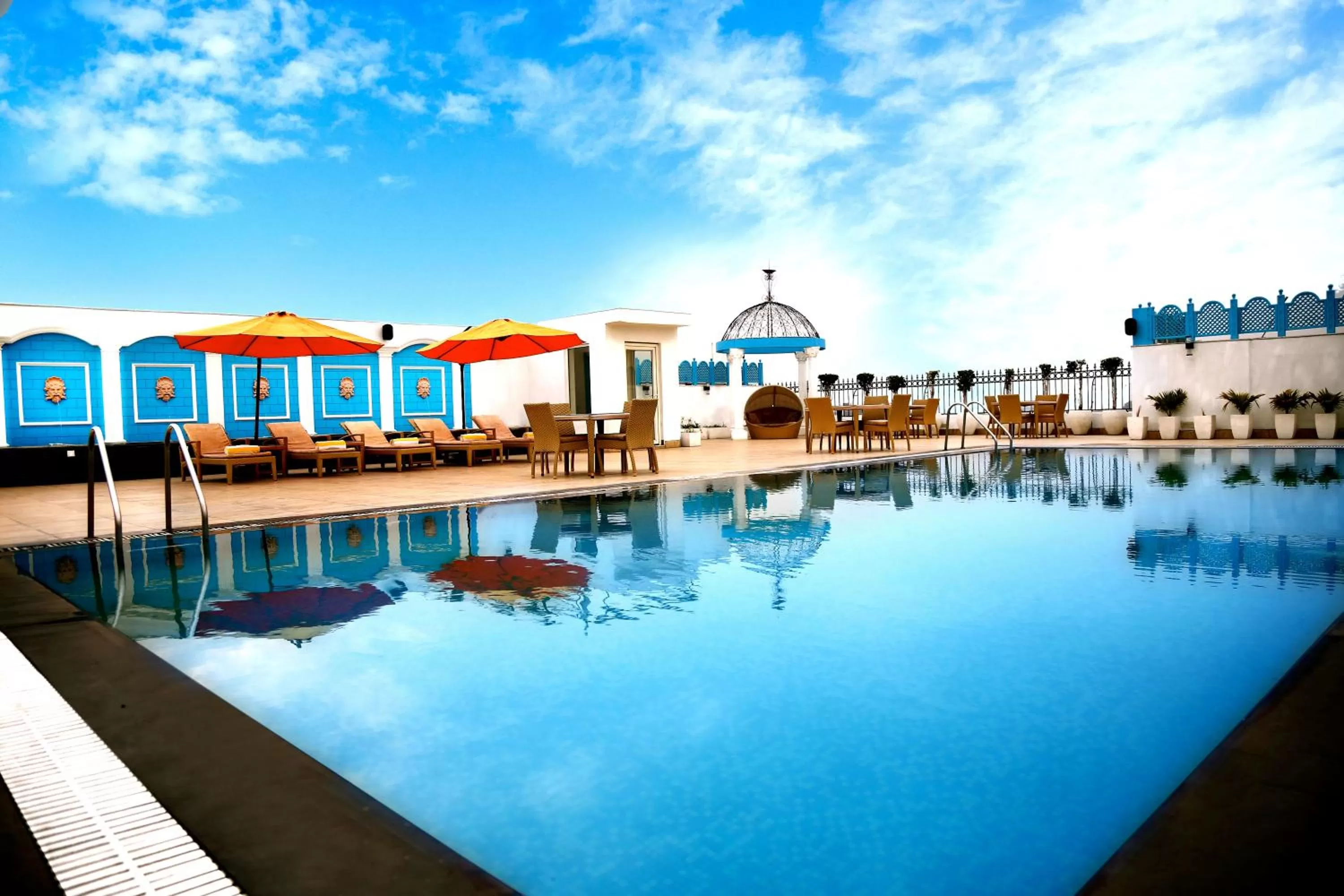 Swimming pool in Ramada By Wyndham Amritsar