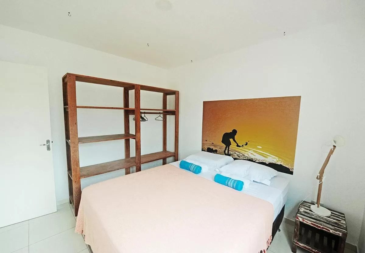 Bed in Manga Verde Beach Residence