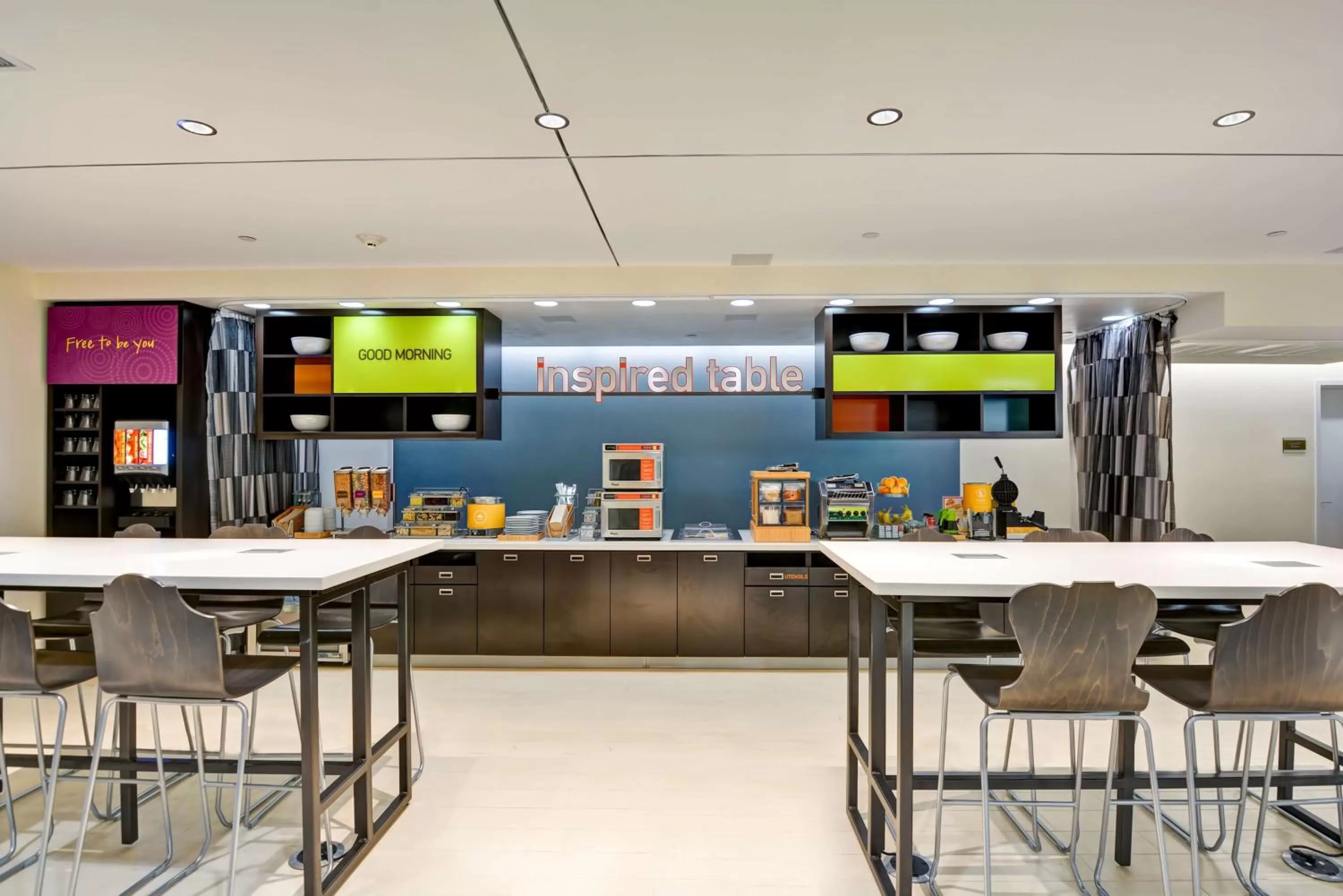 Breakfast in Home2 Suites Azusa