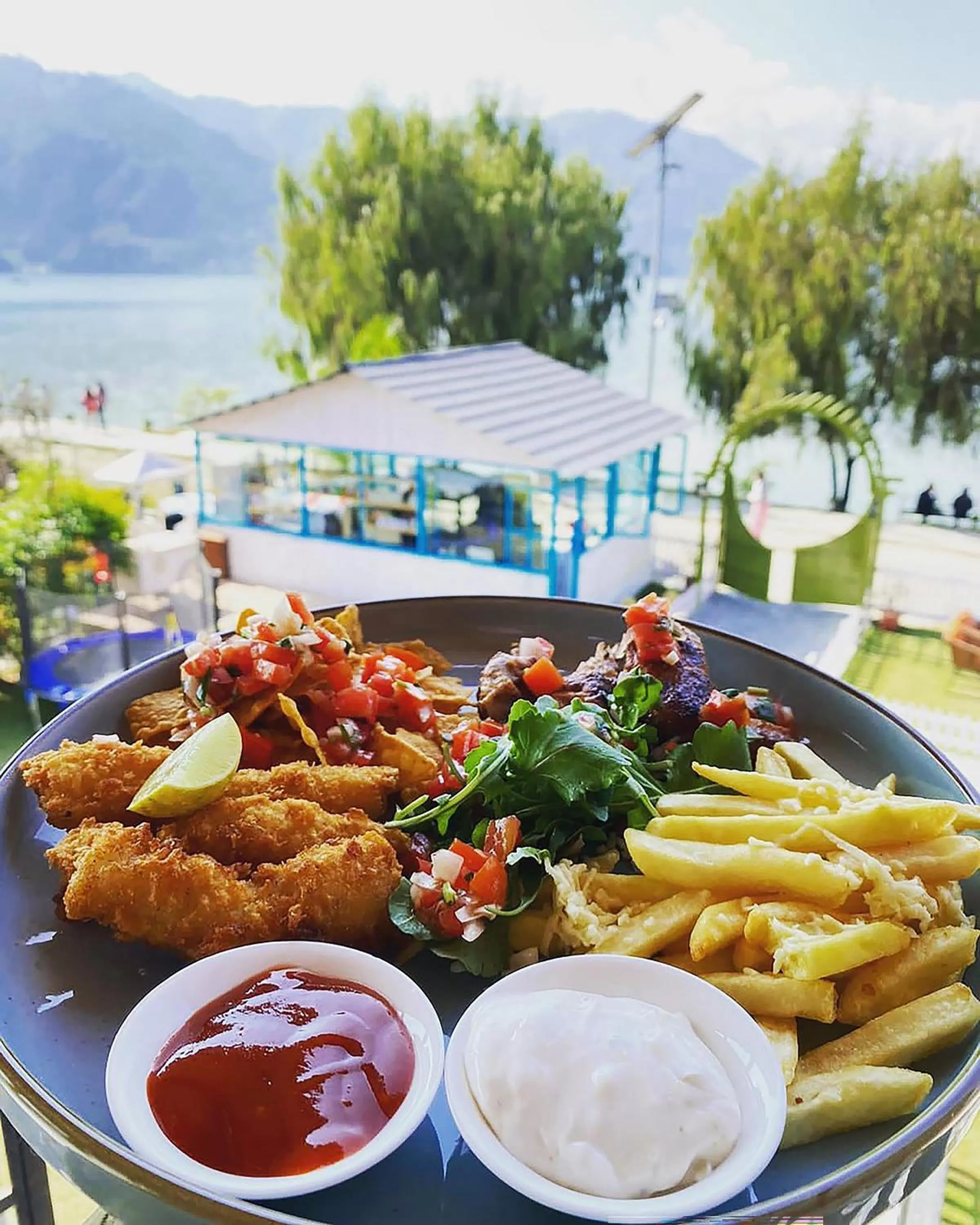 Breakfast in Majestic Lake Front Hotel & Suites