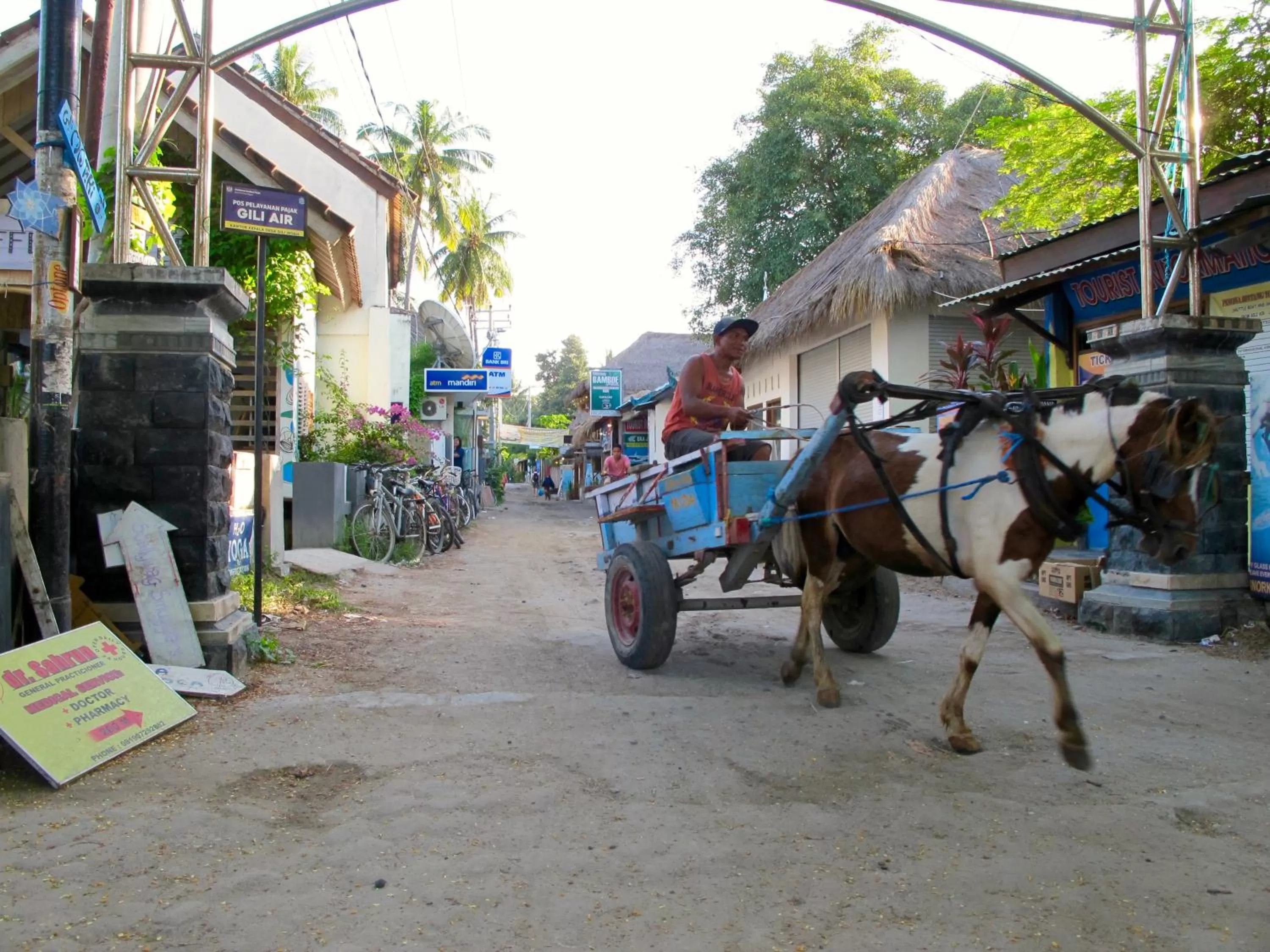Neighbourhood in Omala Village Gili Air