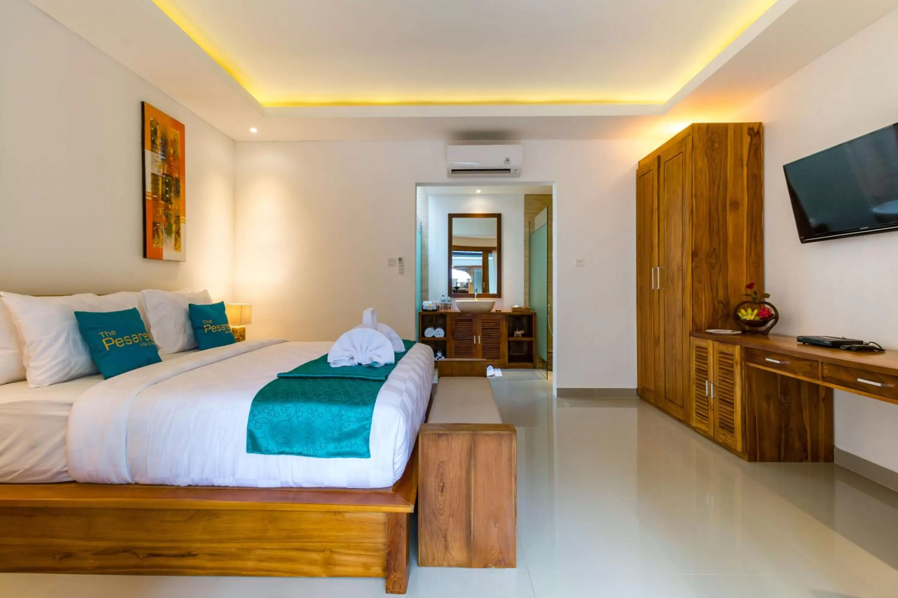 Bed in The Pesaren Ubud