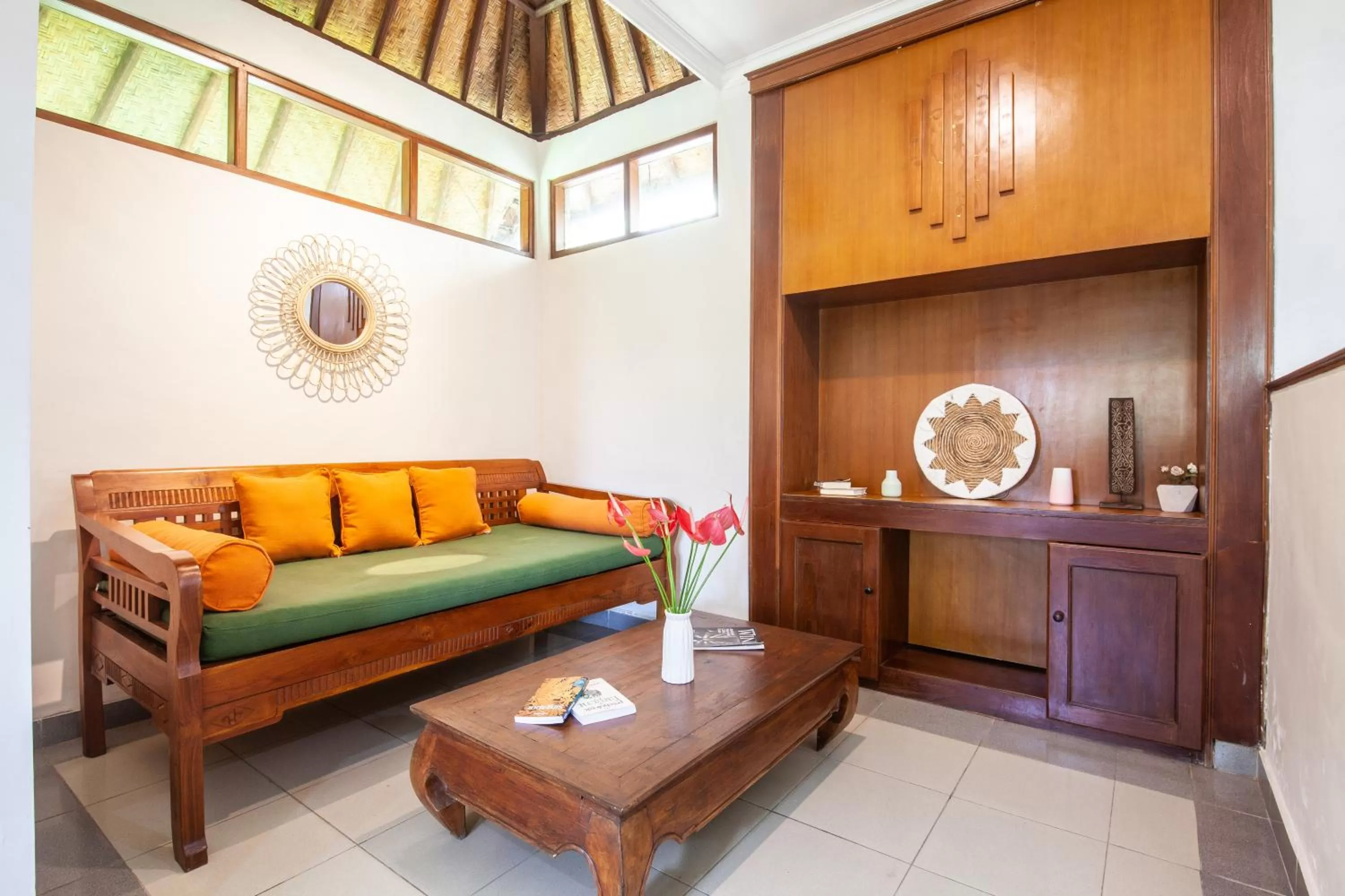 Living room in Outpost Ubud