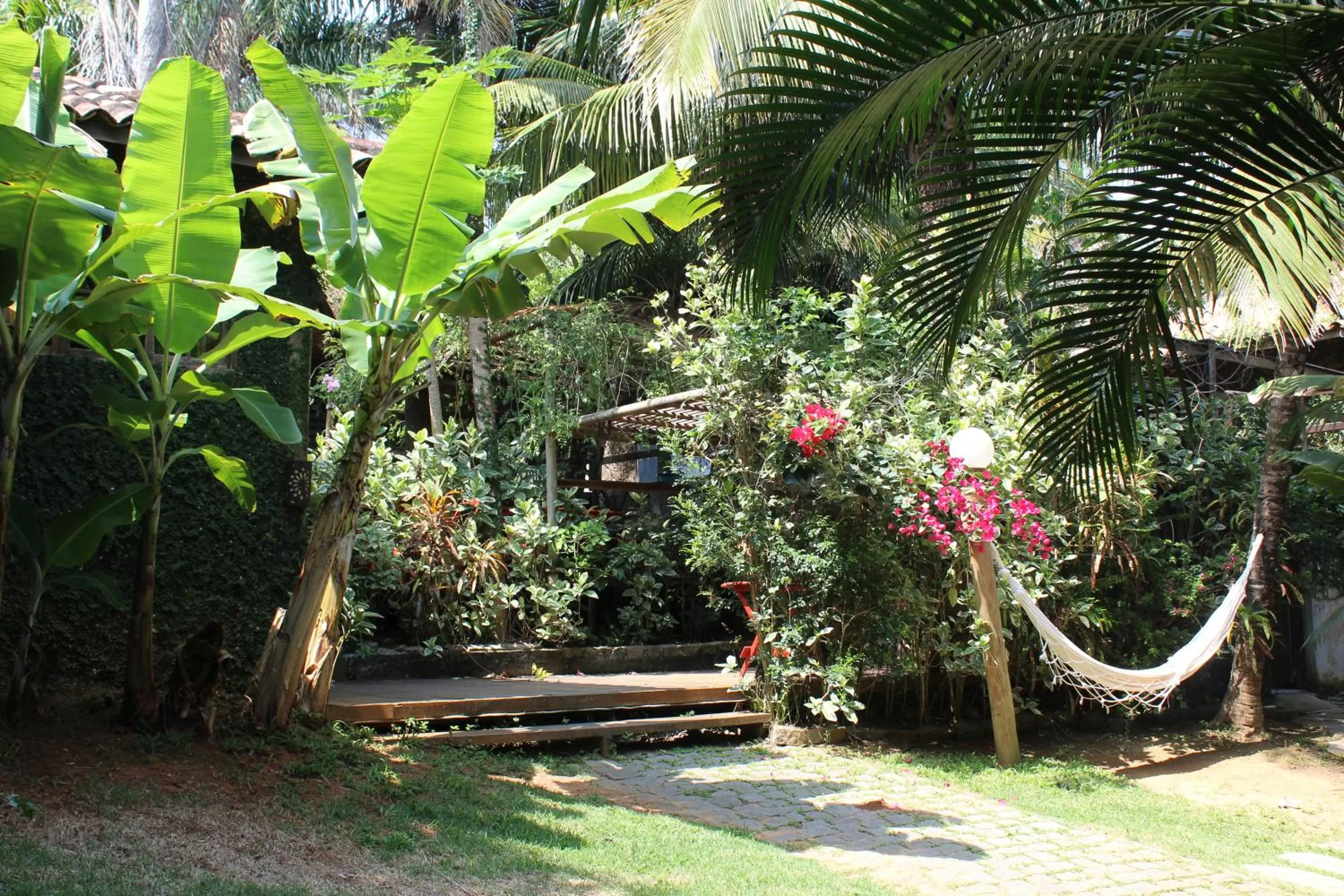 Garden in Pousada Afrika