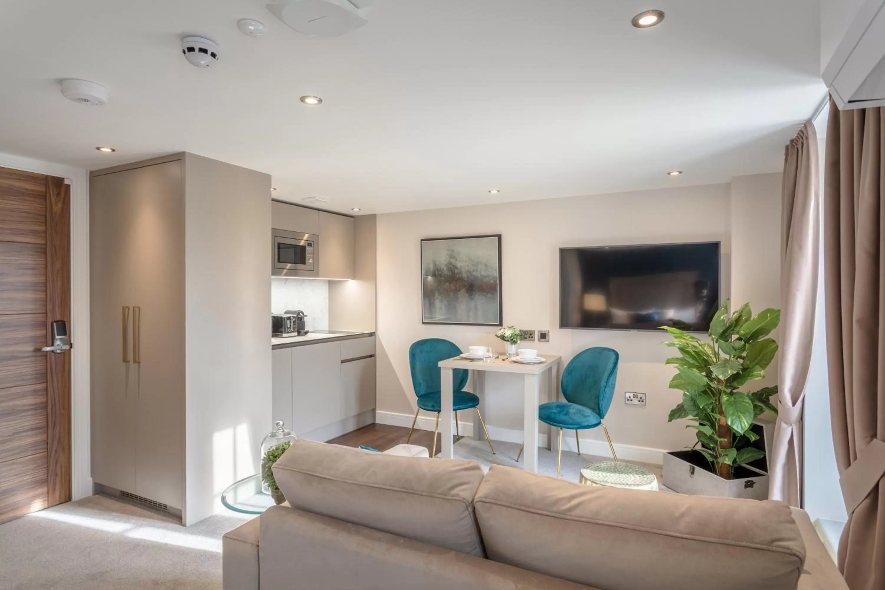 Living room in Heritage Mews Nottingham