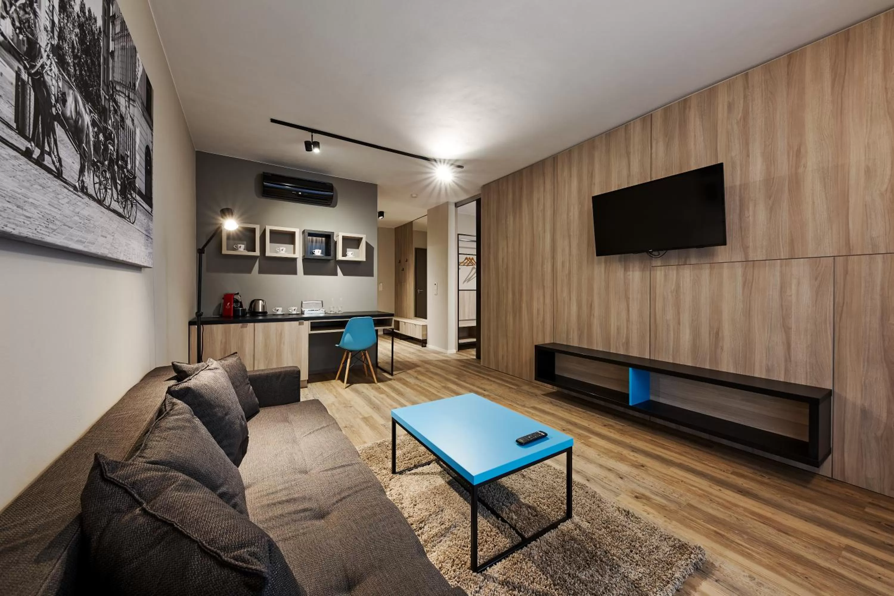 Seating area in Avenue Pallova 28