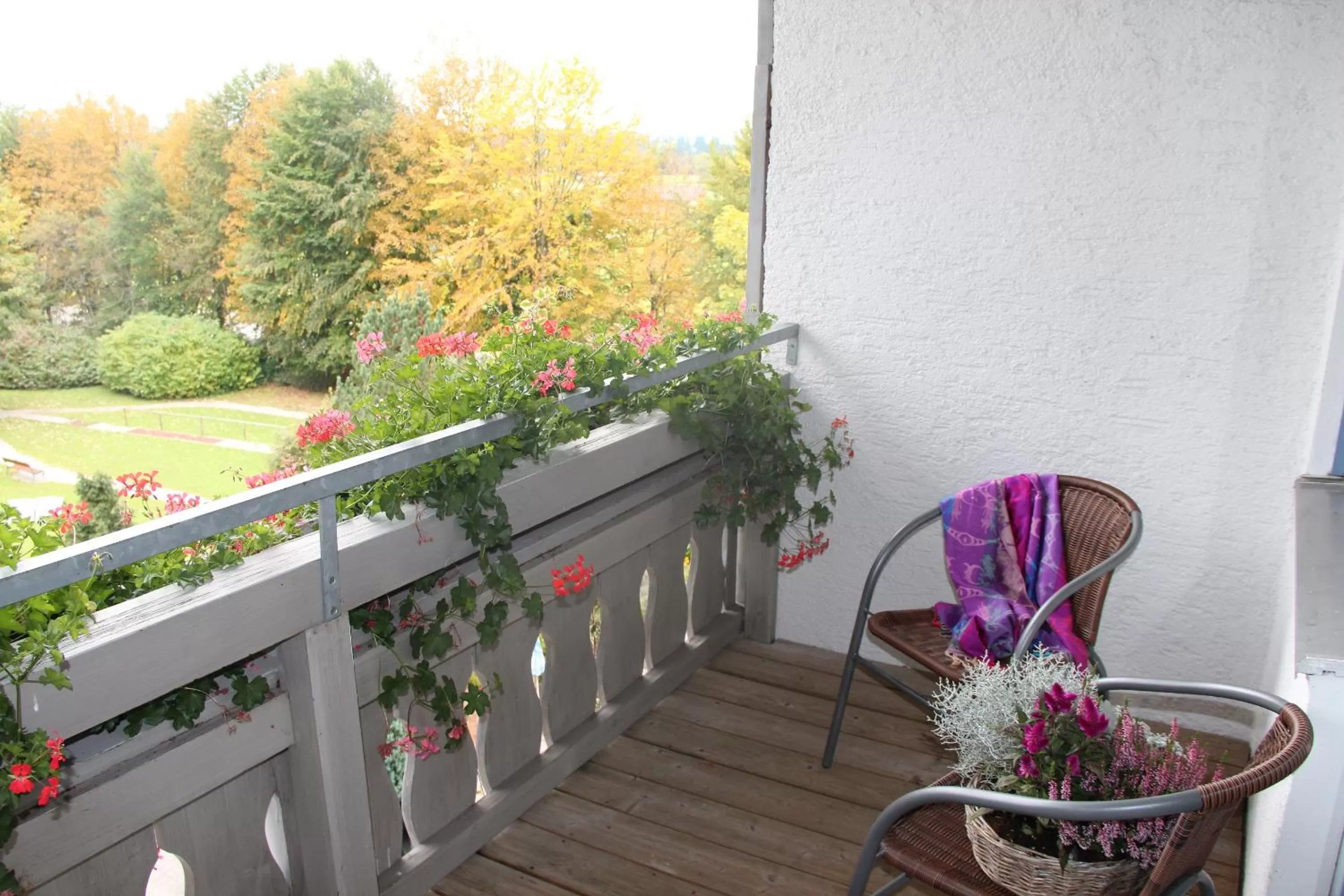 Patio in Hotel Bannwaldsee