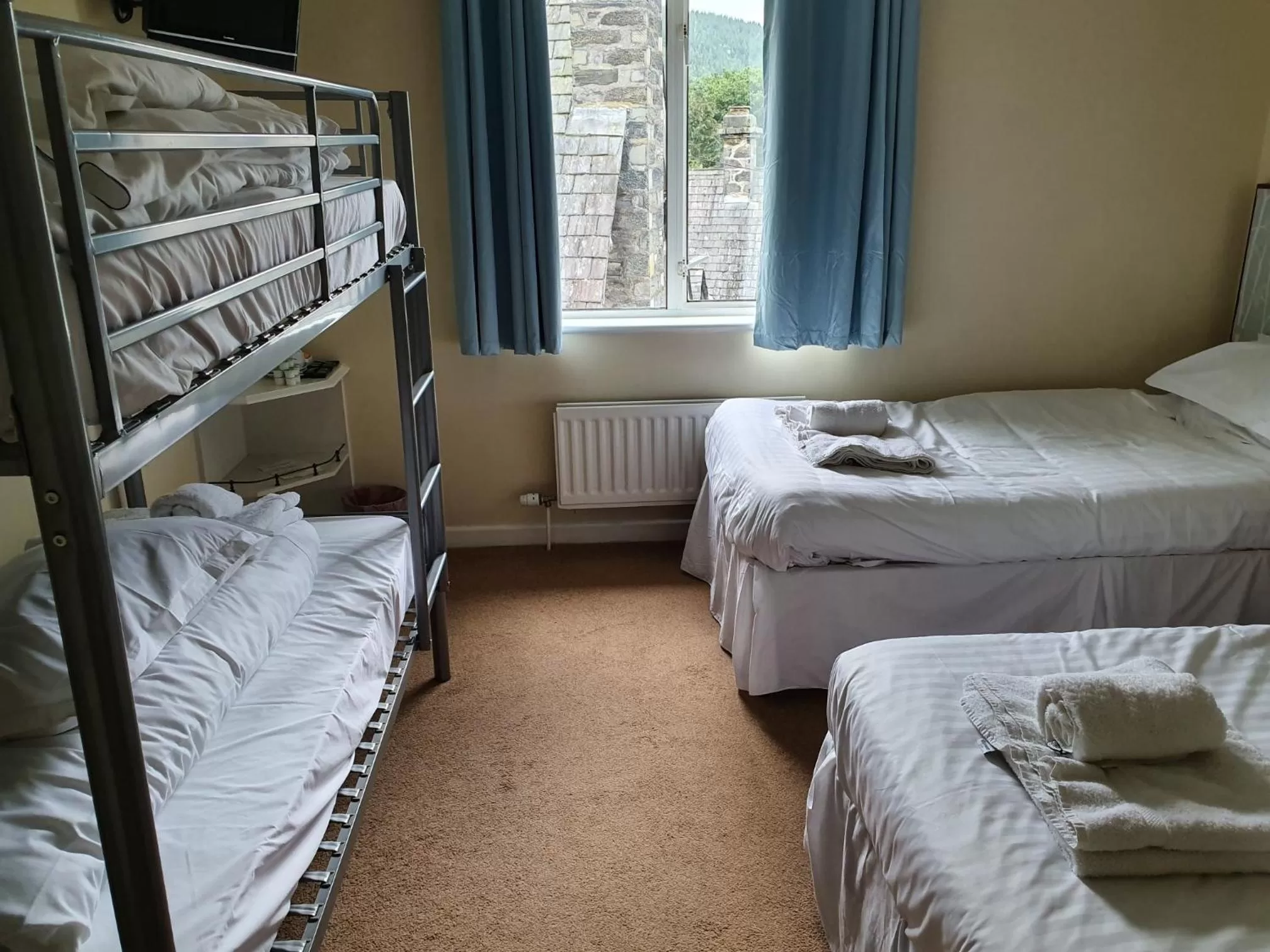 Bed in Glan Aber Hotel