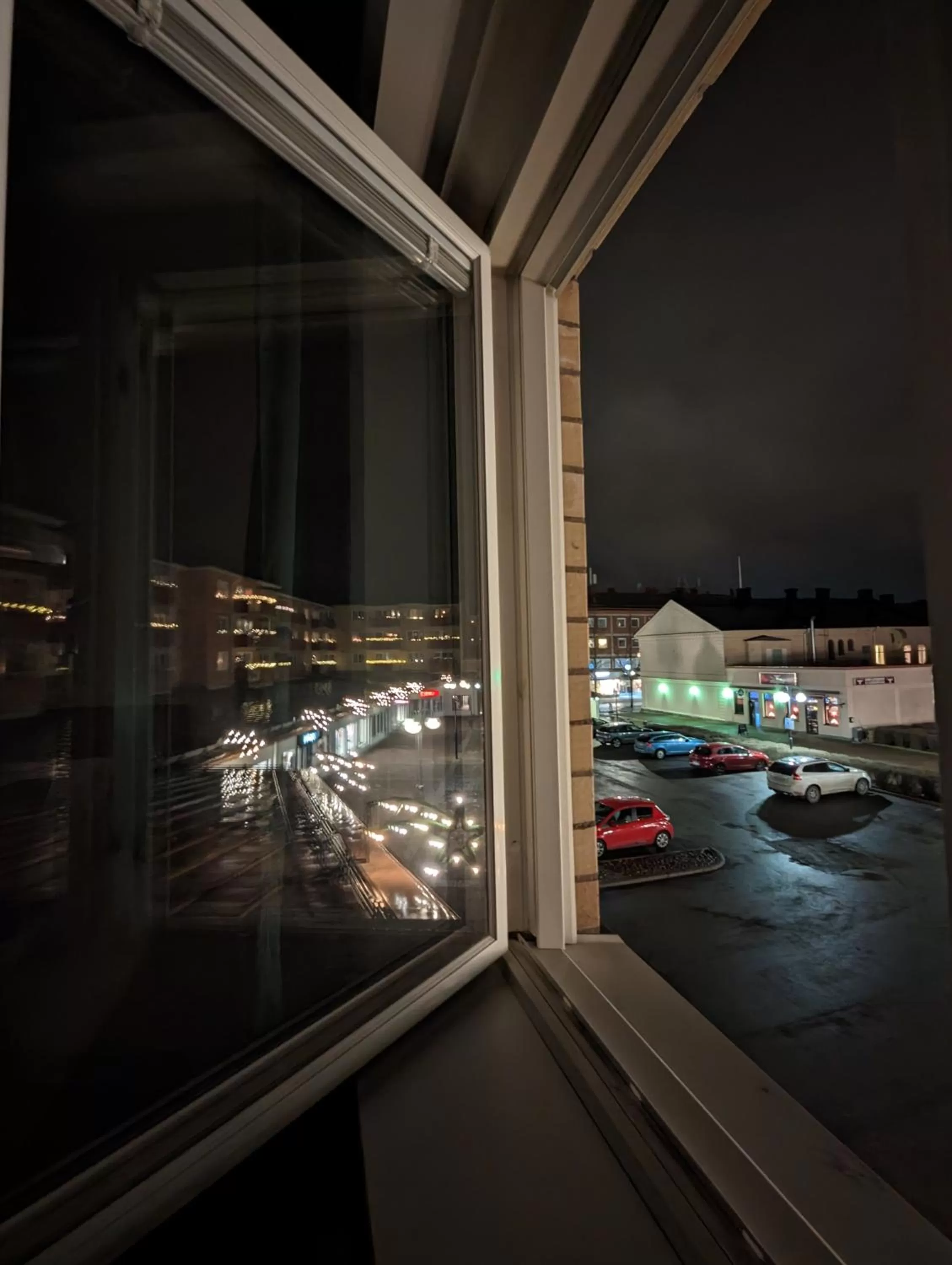 View (from property/room) in Hotell Bro