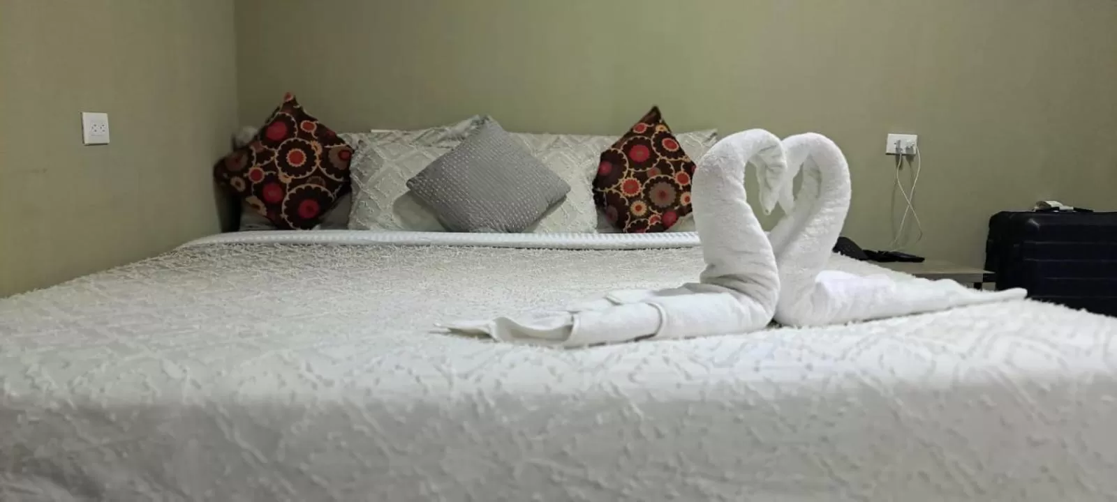 Bed in Kartagus Hotel