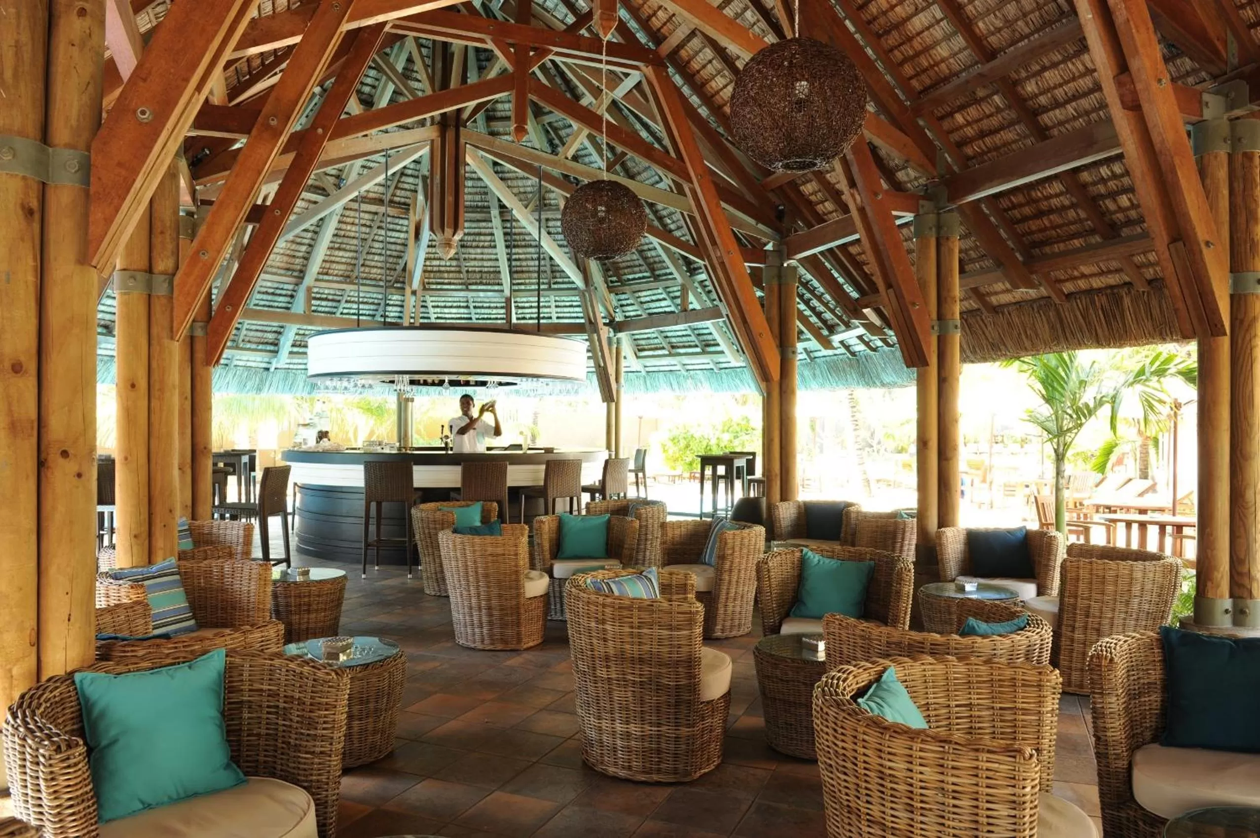 Lounge or bar in Coin de Mire Attitude