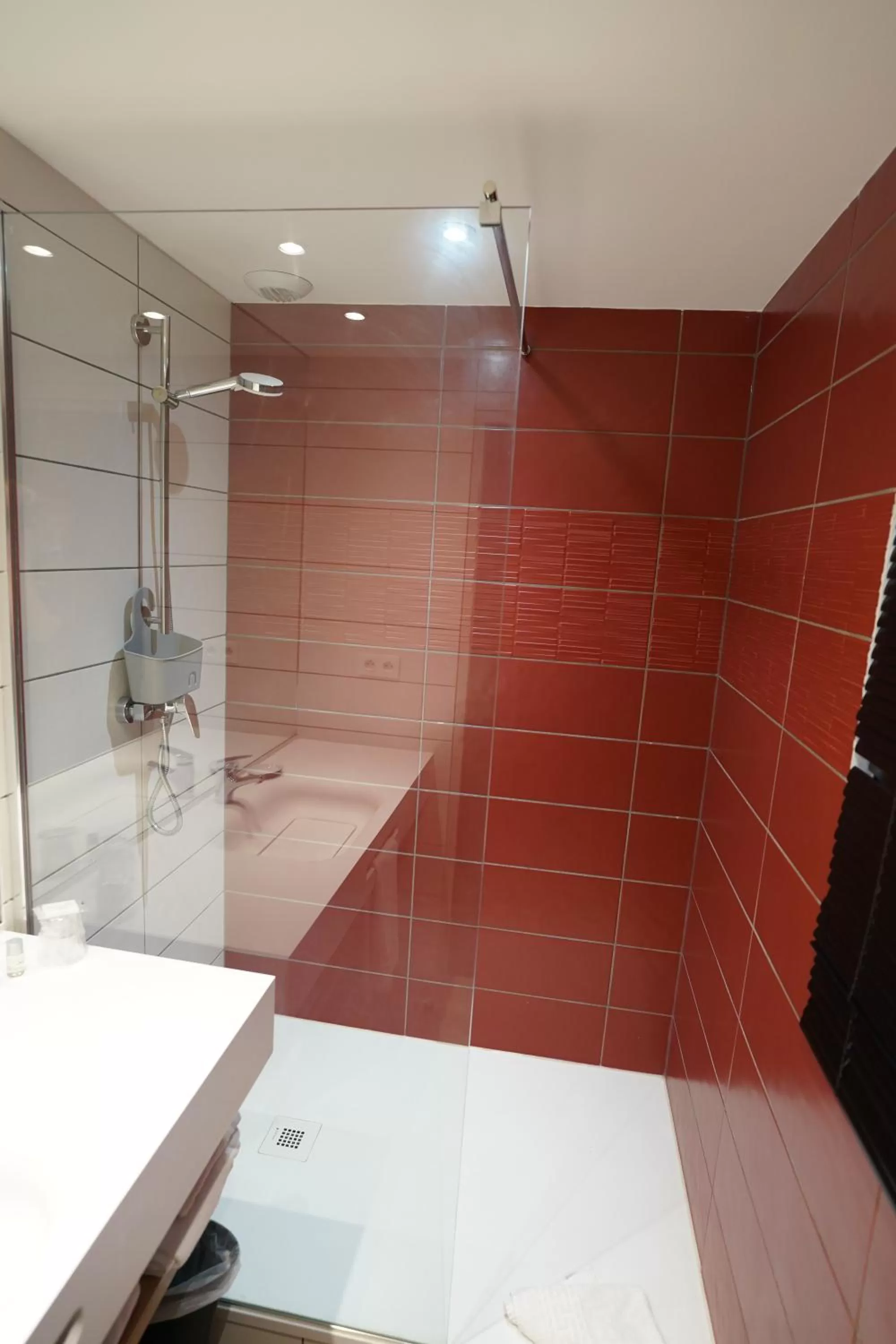 Bathroom in Hotel De Quebec