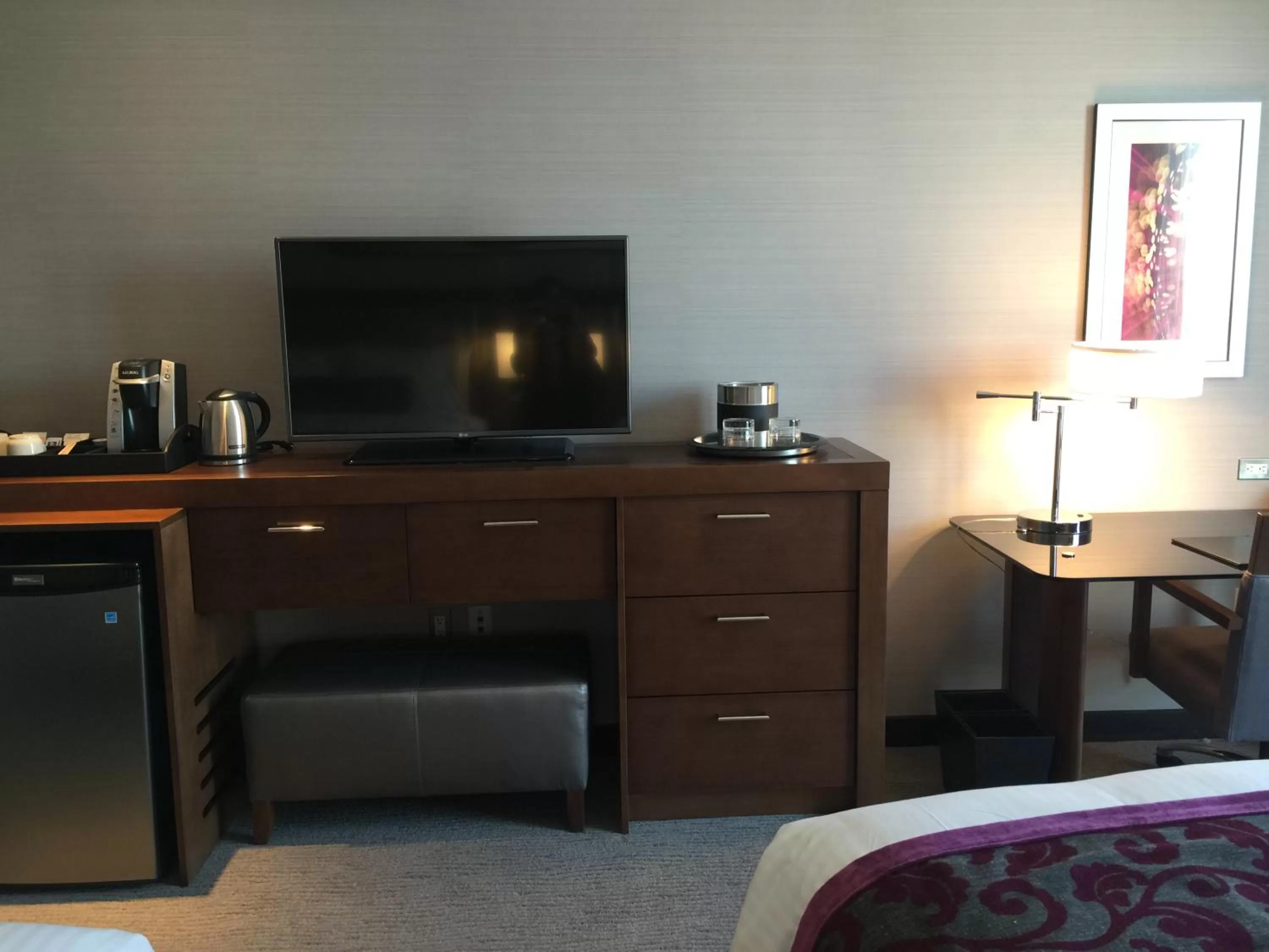 Decorative detail, Bed in Parkwest Bicycle Casino